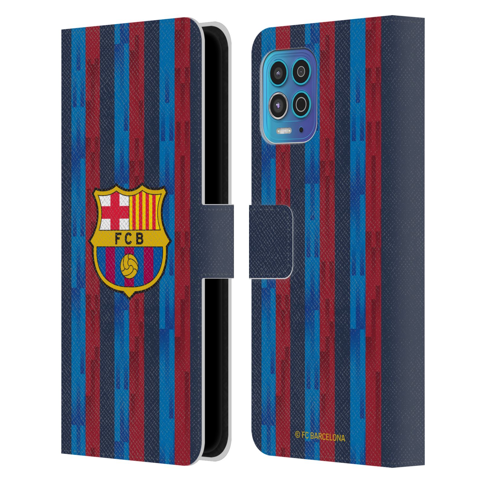 Pouzdro na mobil Motorola Moto G100 - HEAD CASE - FC Barcelona - Domácí dres 22/23