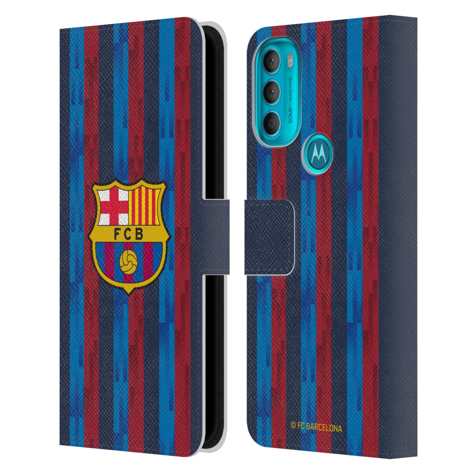 Pouzdro na mobil Motorola Moto G71 5G - HEAD CASE - FC Barcelona - Domácí dres 22/23