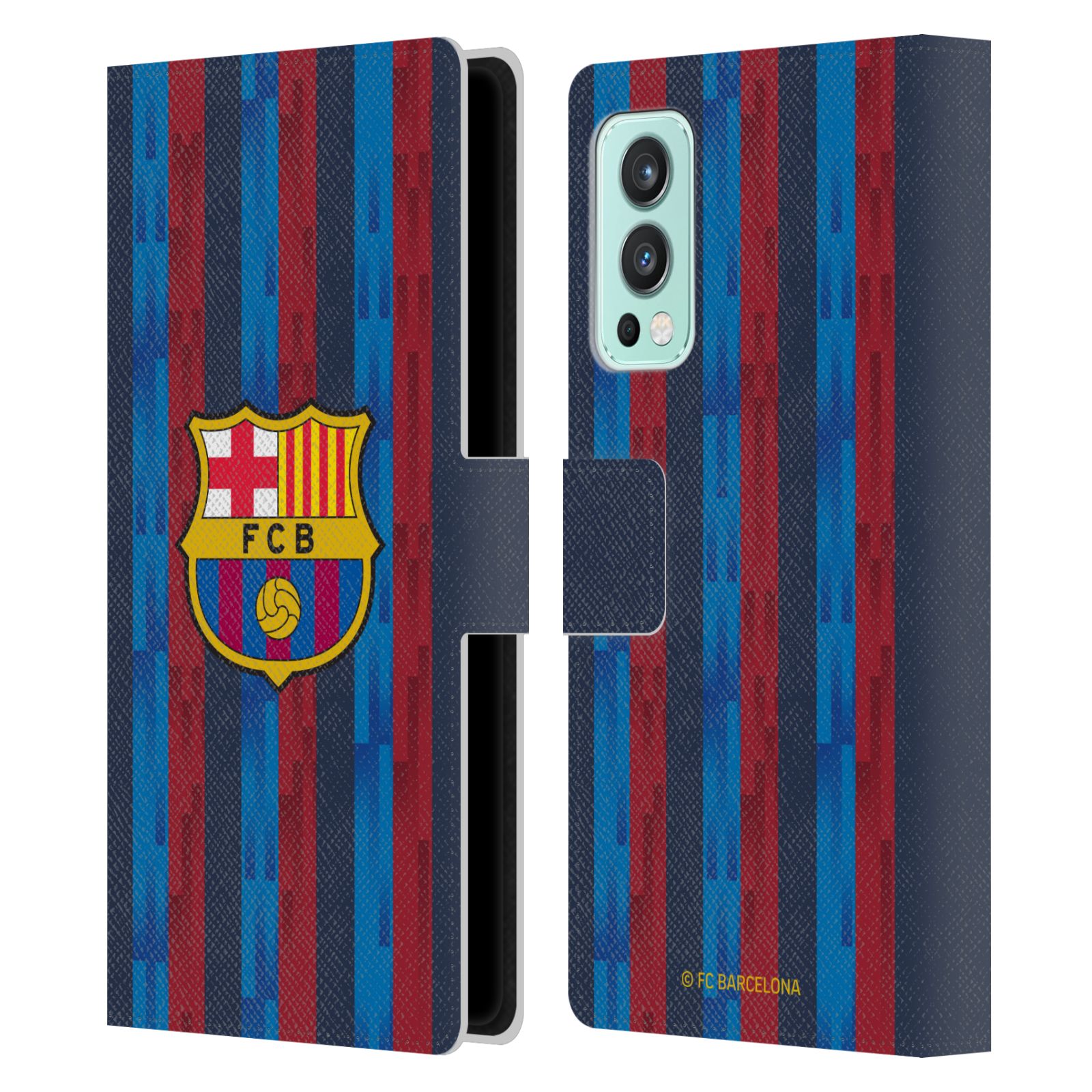 Pouzdro na mobil OnePlus Nord 2 5G - HEAD CASE - FC Barcelona - Domácí dres 22/23