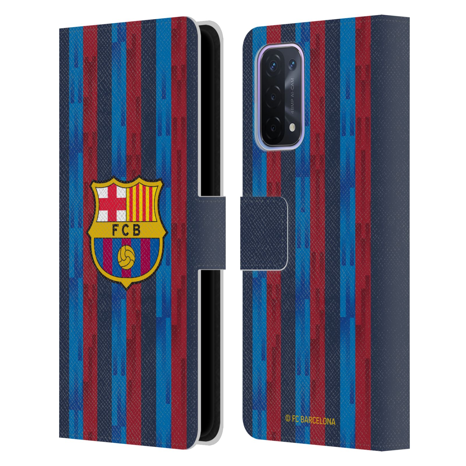 Pouzdro na mobil Oppo A54 5G - HEAD CASE - FC Barcelona - Domácí dres 22/23