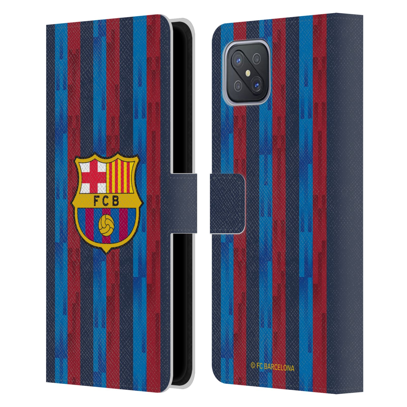 Pouzdro na mobil Oppo A92s - HEAD CASE - FC Barcelona - Domácí dres 22/23