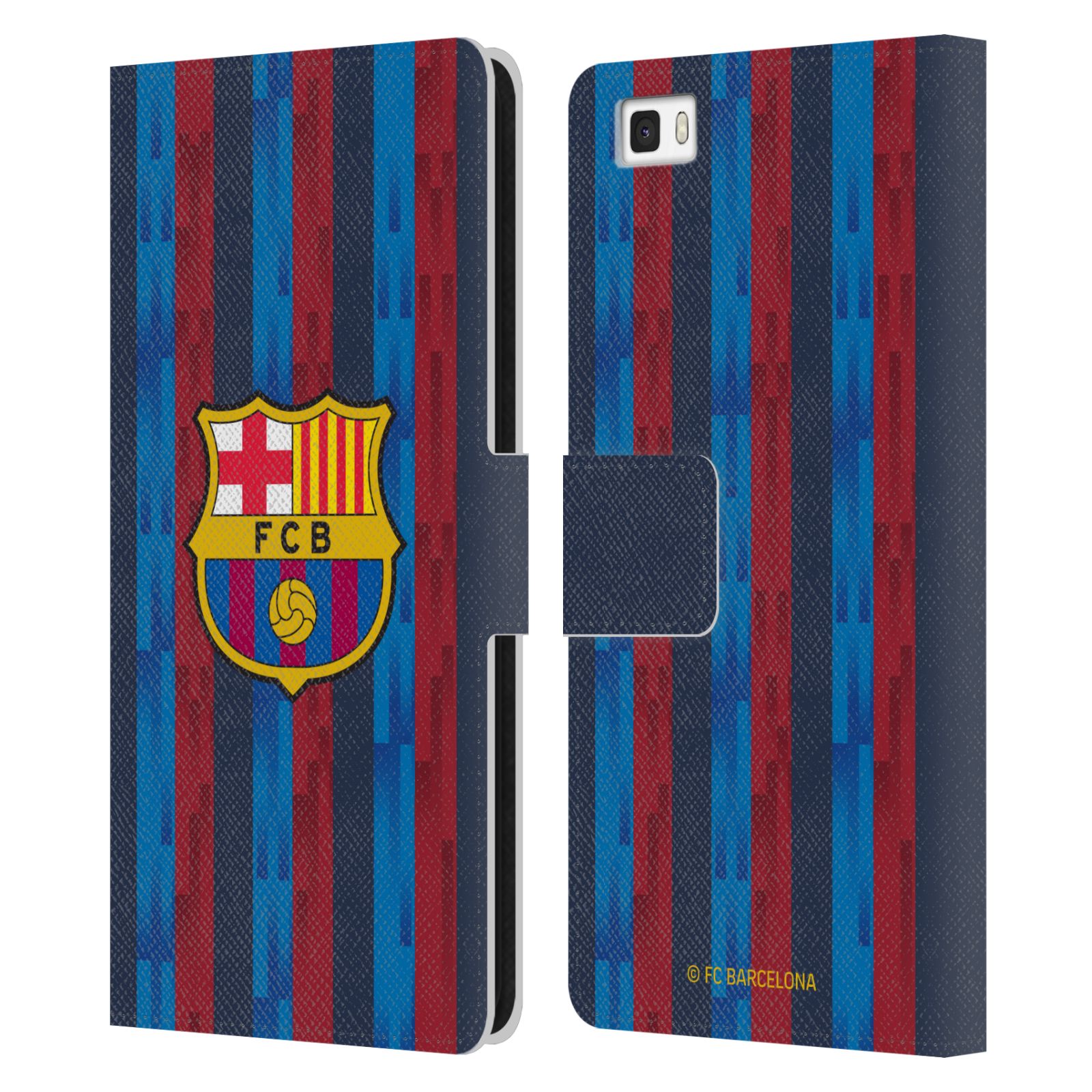 Pouzdro na mobil Huawei P8 LITE - HEAD CASE - FC Barcelona - Domácí dres 22/23