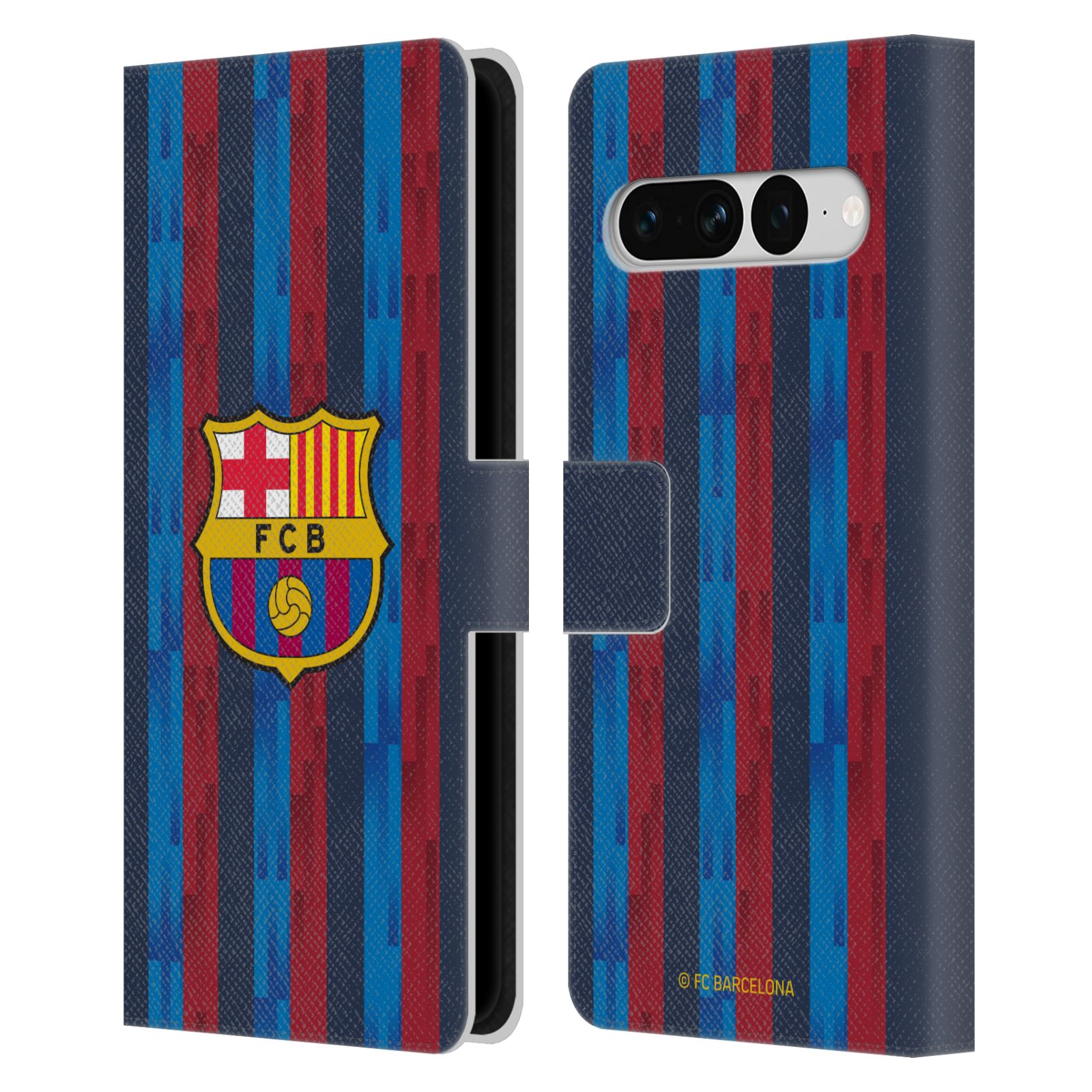 Pouzdro na mobil Google Pixel 7 PRO  - HEAD CASE - FC Barcelona - Domácí dres 22/23