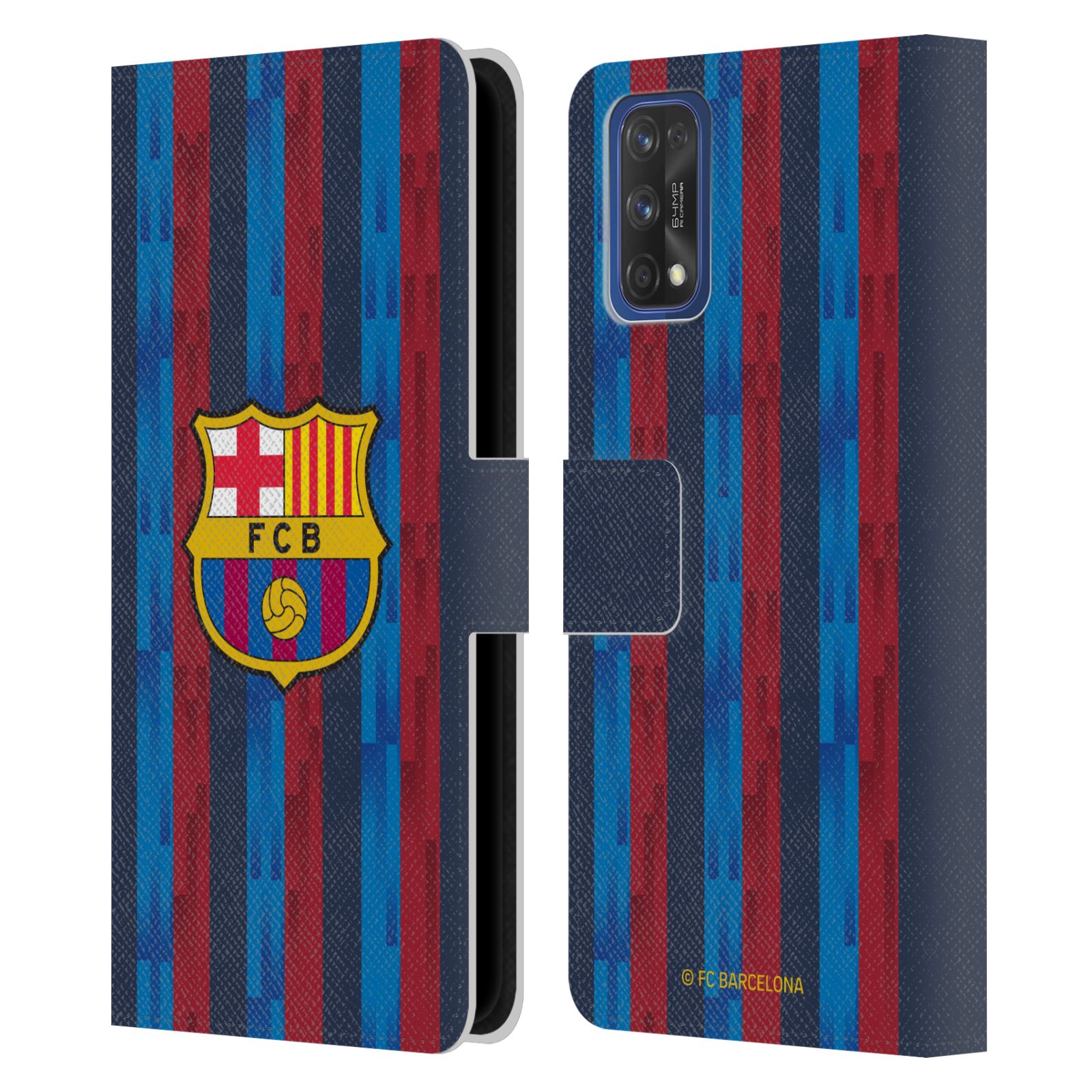 Pouzdro na mobil Realme 7 PRO - HEAD CASE - FC Barcelona - Domácí dres 22/23