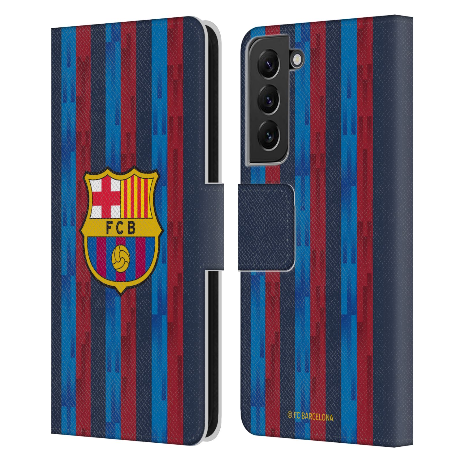 Pouzdro na mobil Samsung Galaxy S22+ 5G - HEAD CASE - FC Barcelona - Domácí dres 22/23