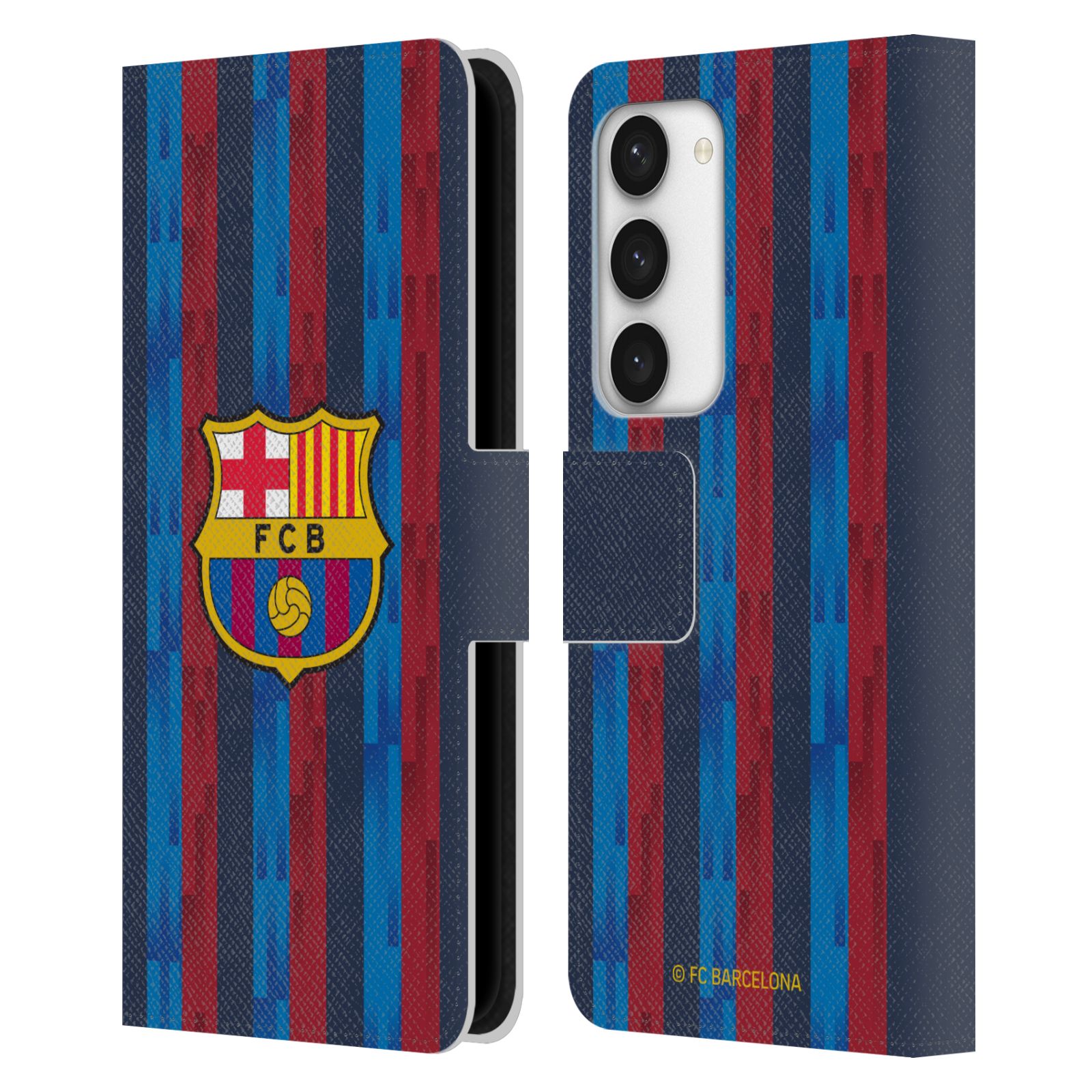 Pouzdro na mobil Samsung Galaxy S23 5G - HEAD CASE - FC Barcelona - Domácí dres 22/23