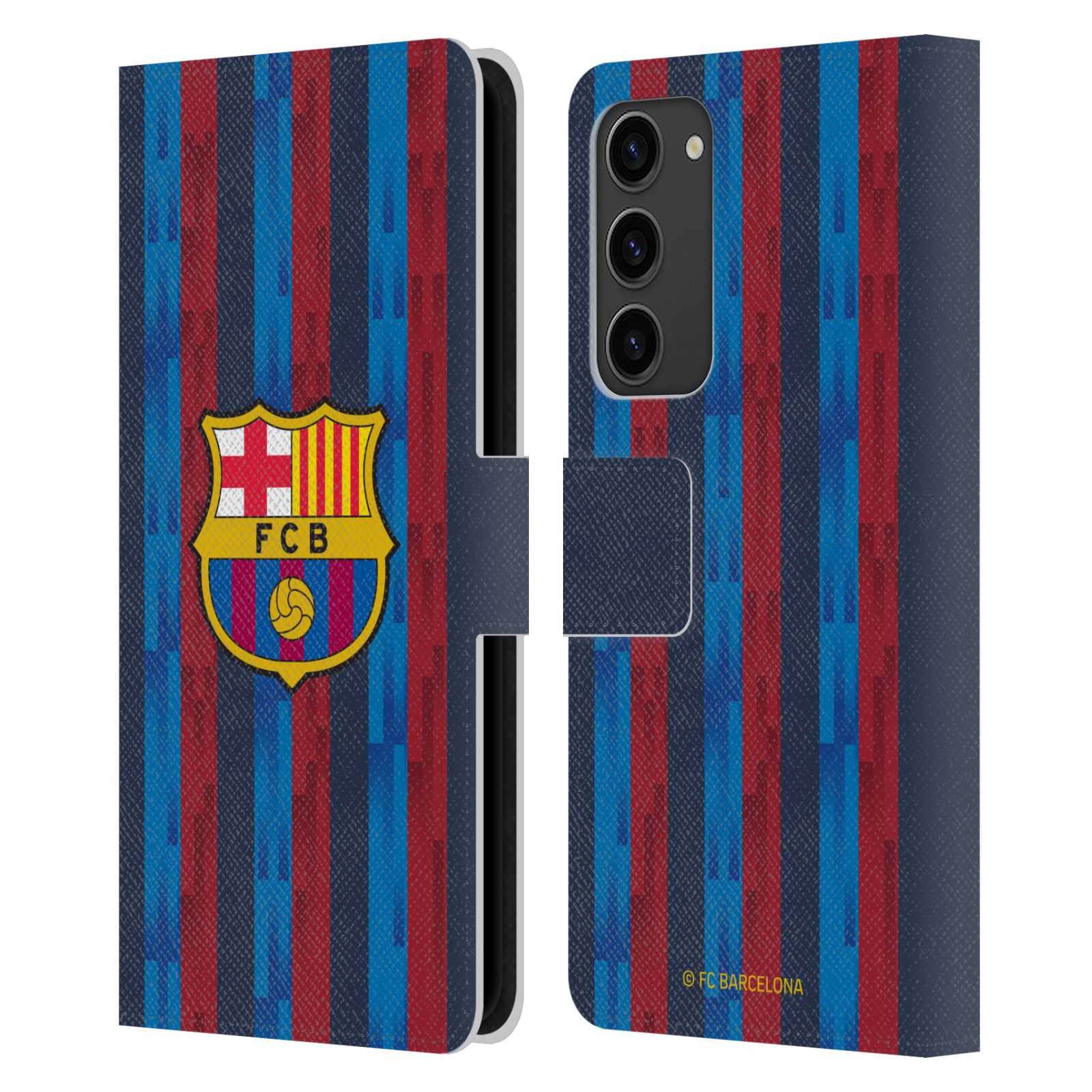 Pouzdro na mobil Samsung Galaxy S23+ 5G - HEAD CASE - FC Barcelona - Domácí dres 22/23