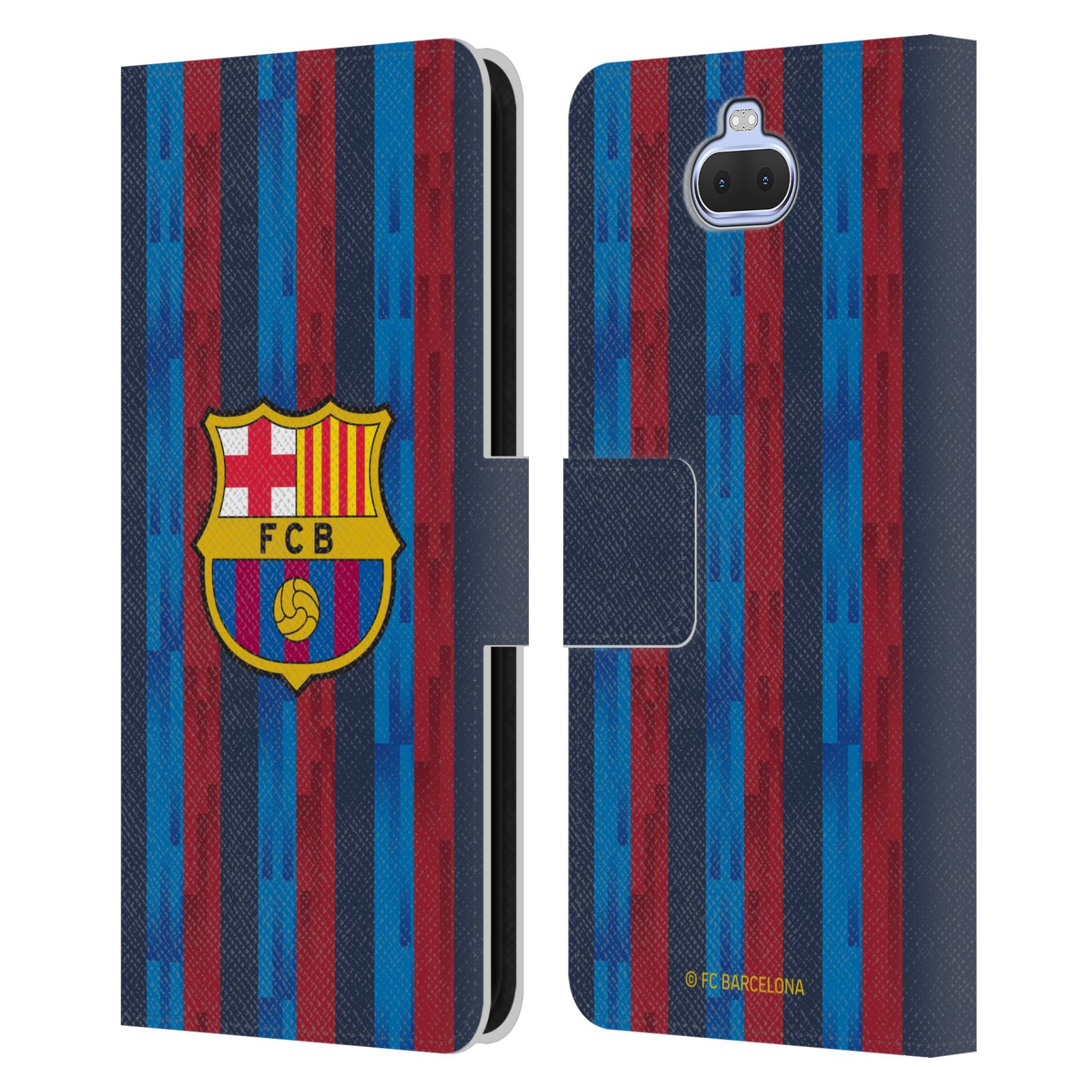 Pouzdro na mobil Sony Xperia 10 / Xperia XA3  - HEAD CASE - FC Barcelona - Domácí dres 22/23