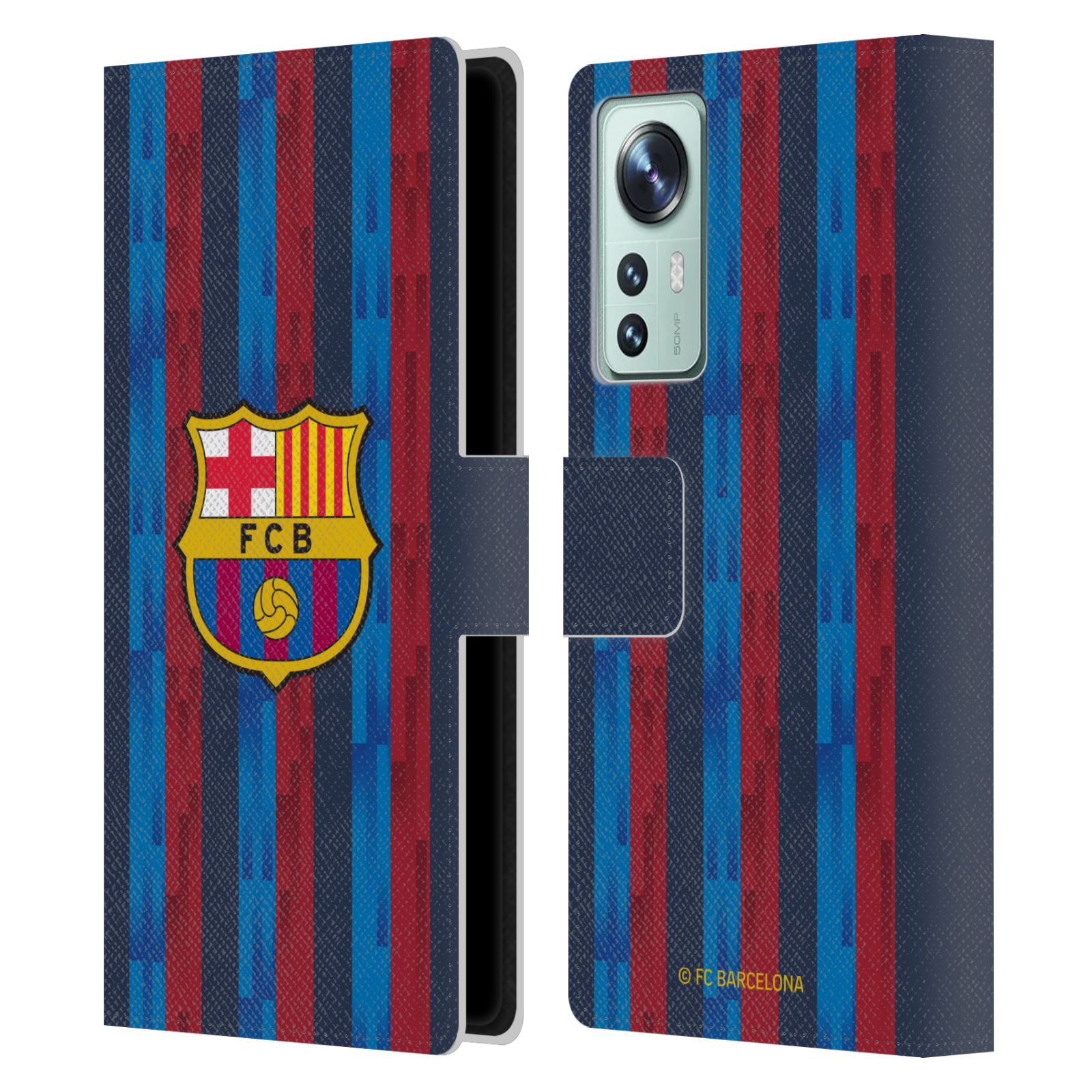 Pouzdro na mobil Xiaomi 12 - HEAD CASE - FC Barcelona - Domácí dres 22/23