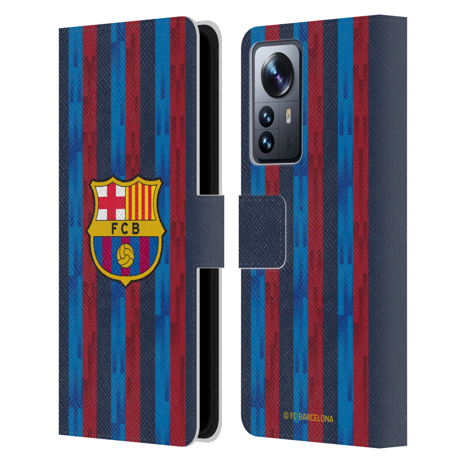 Pouzdro na mobil Xiaomi 12 PRO - HEAD CASE - FC Barcelona - Domácí dres 22/23