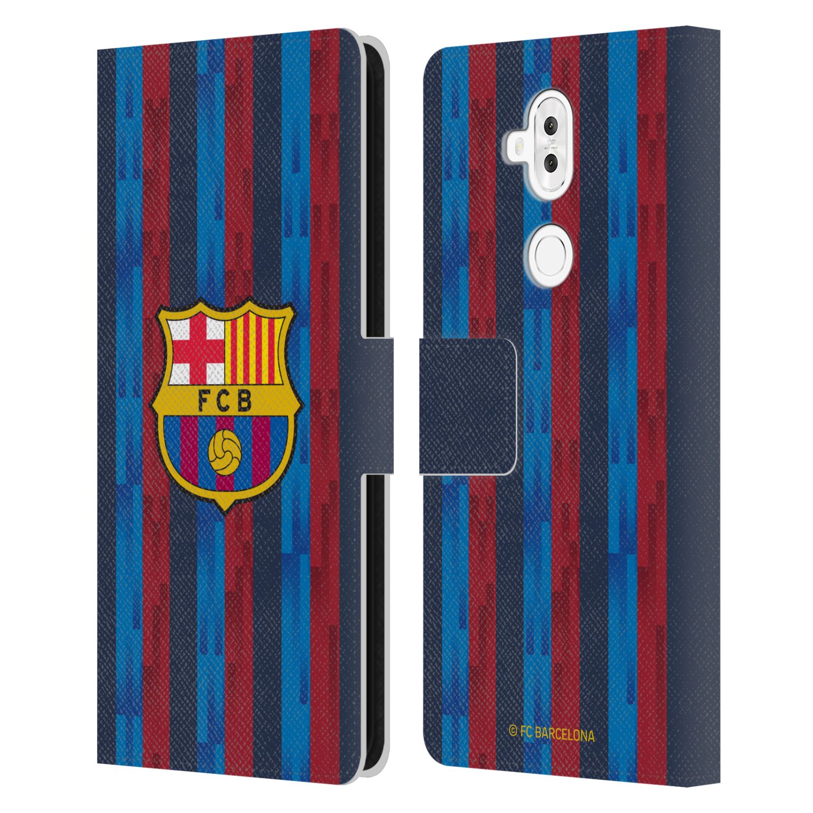 Pouzdro na mobil Asus Zenfone 5 Lite ZC600KL  - HEAD CASE - FC Barcelona - Domácí dres 22/23