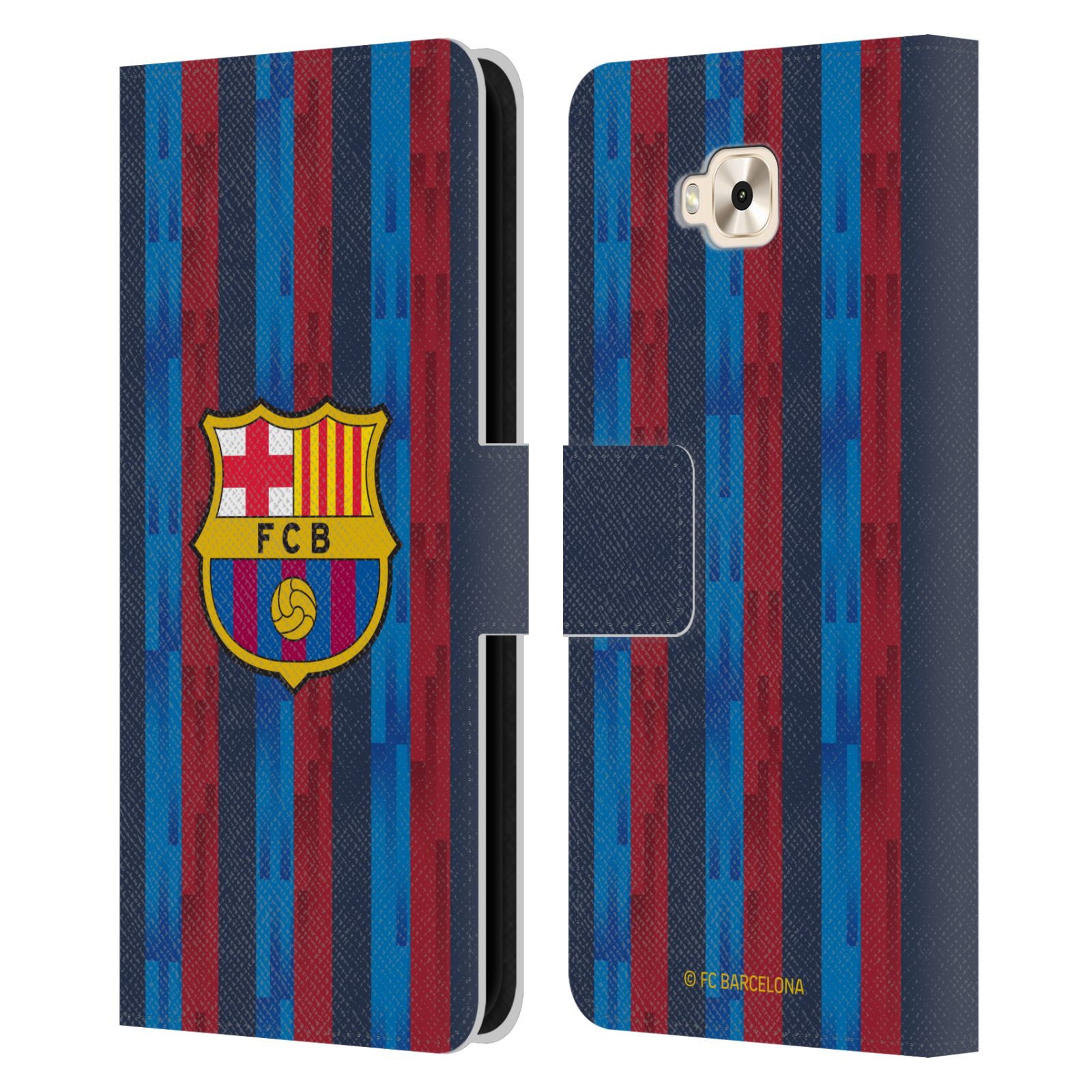 Pouzdro na mobil Asus Zenfone 4 Selfie ZD553KL  - HEAD CASE - FC Barcelona - Domácí dres 22/23