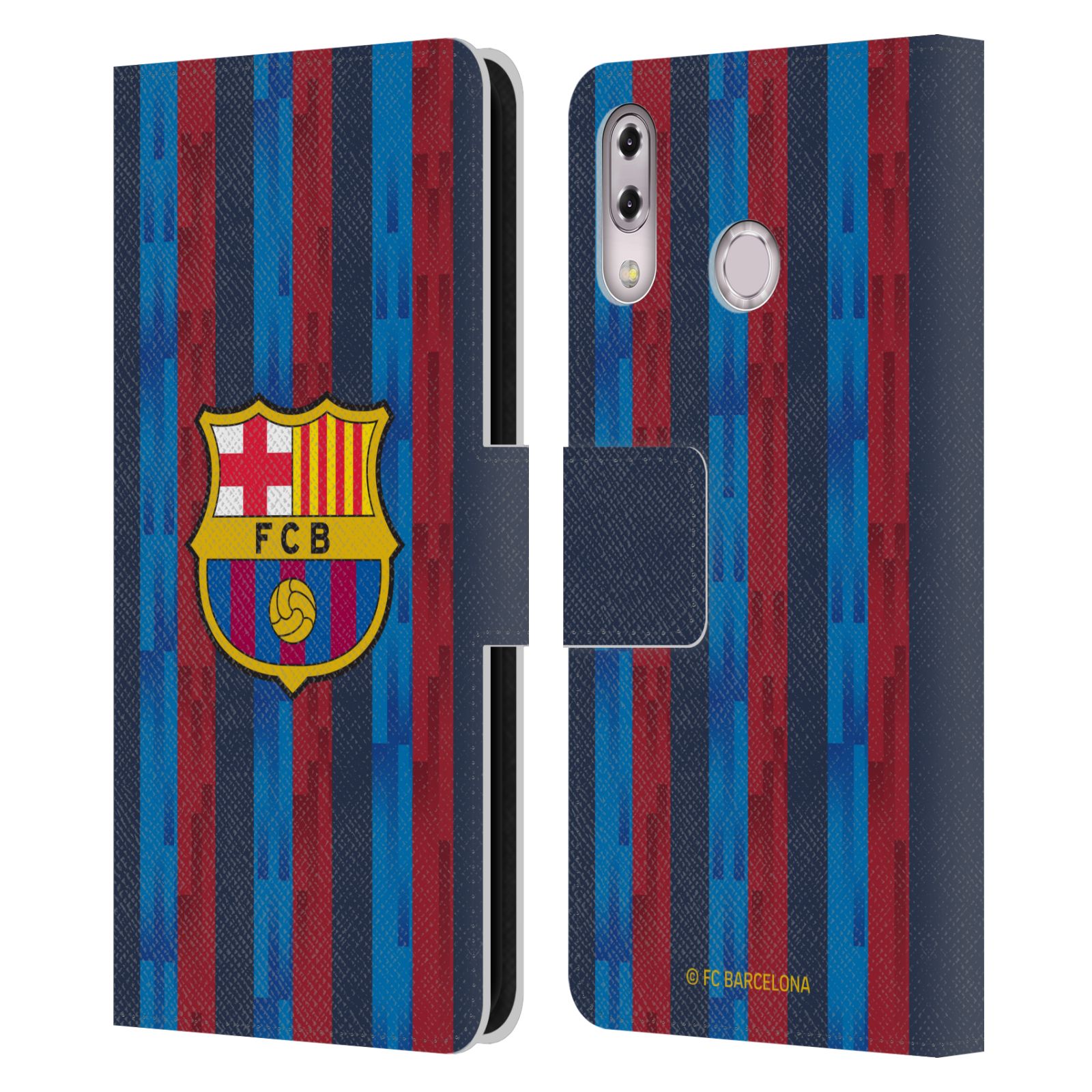 Pouzdro na mobil Asus Zenfone 5z ZS620KL, 5 ZE620KL  - HEAD CASE - FC Barcelona - Domácí dres 22/23