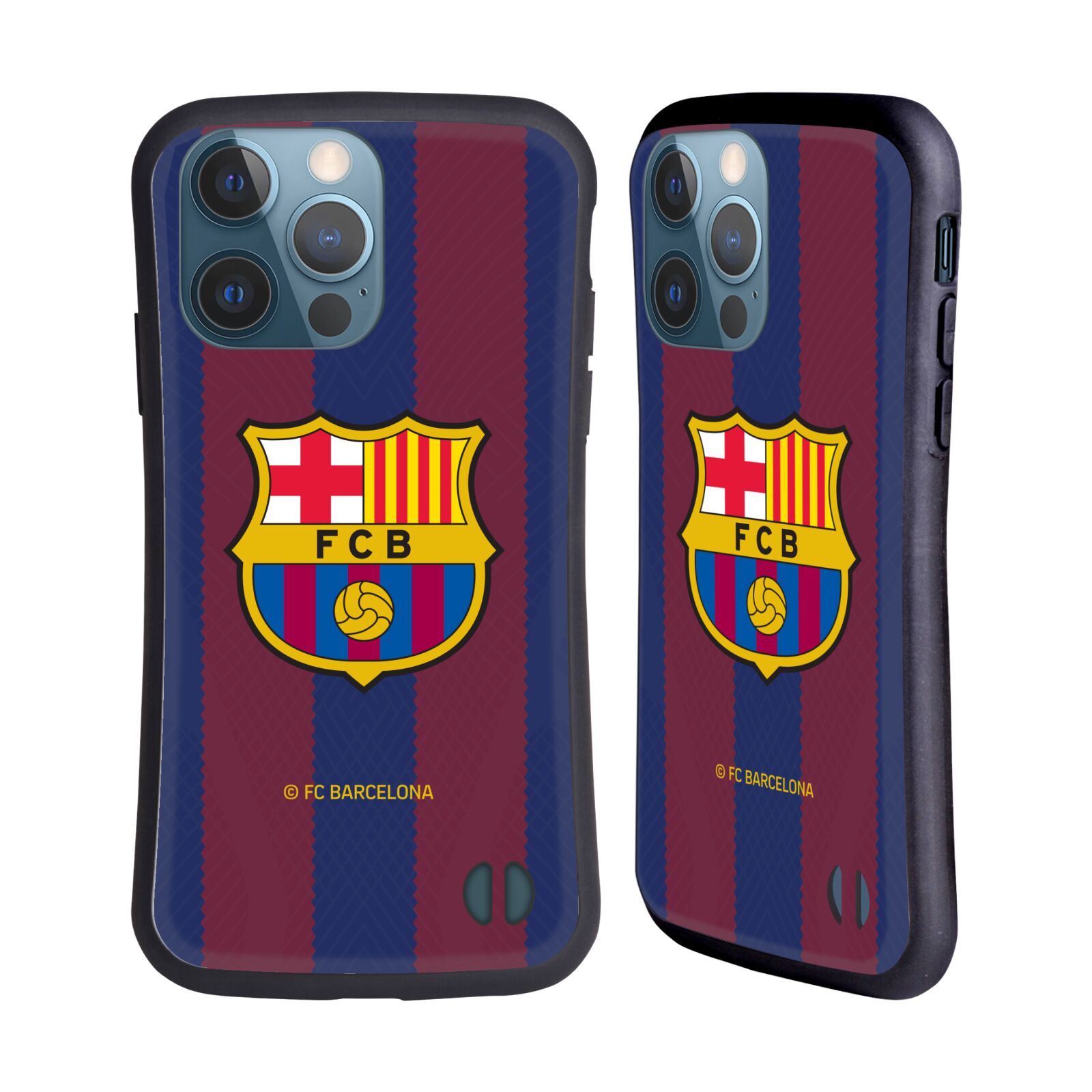 Odolný zadní obal pro mobil Apple iPhone 13 PRO - HEAD CASE - FC Barcelona - Dres Domácí pruhy 23/24