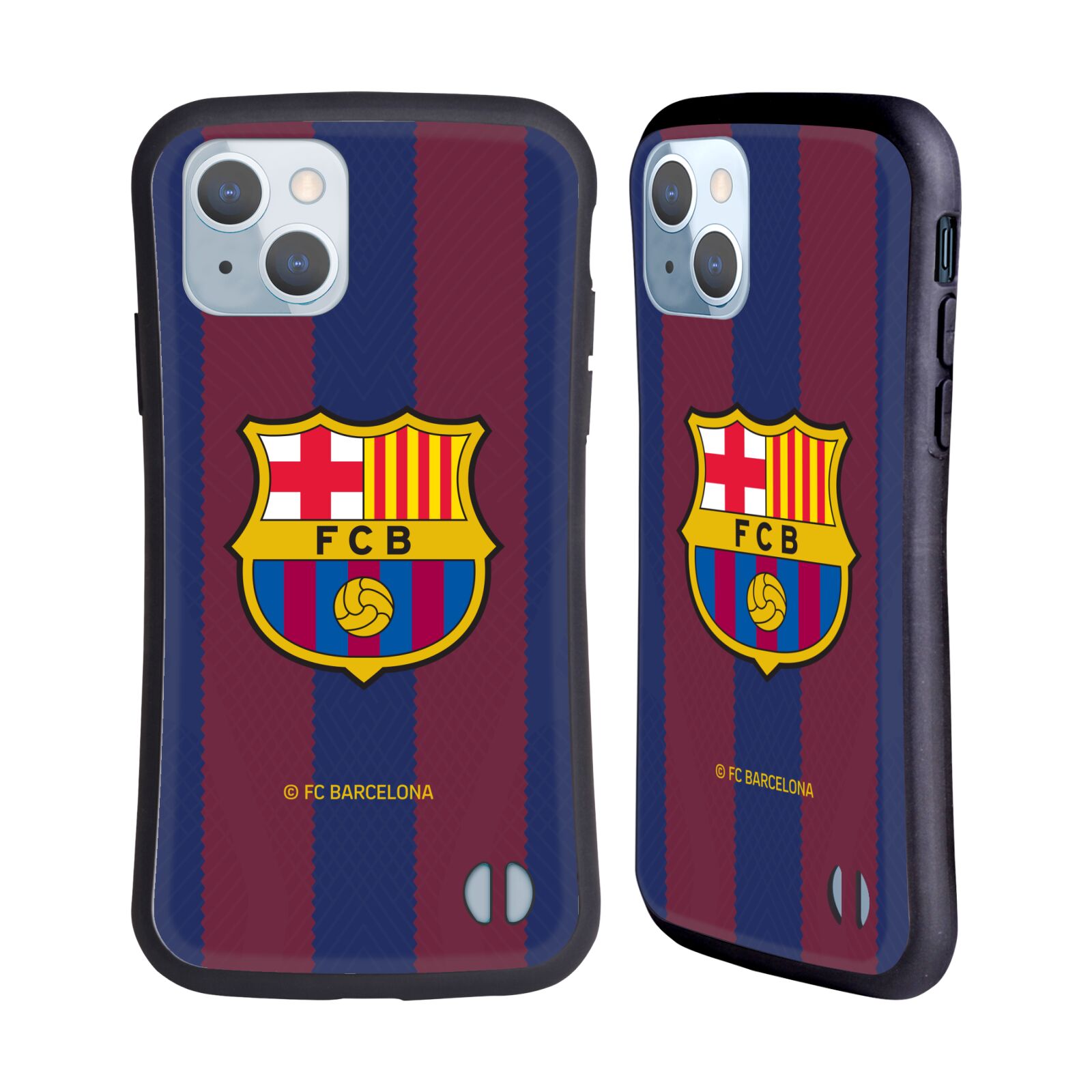Odolný zadní obal pro mobil Apple iPhone 14 - HEAD CASE - FC Barcelona - Dres Domácí pruhy 23/24