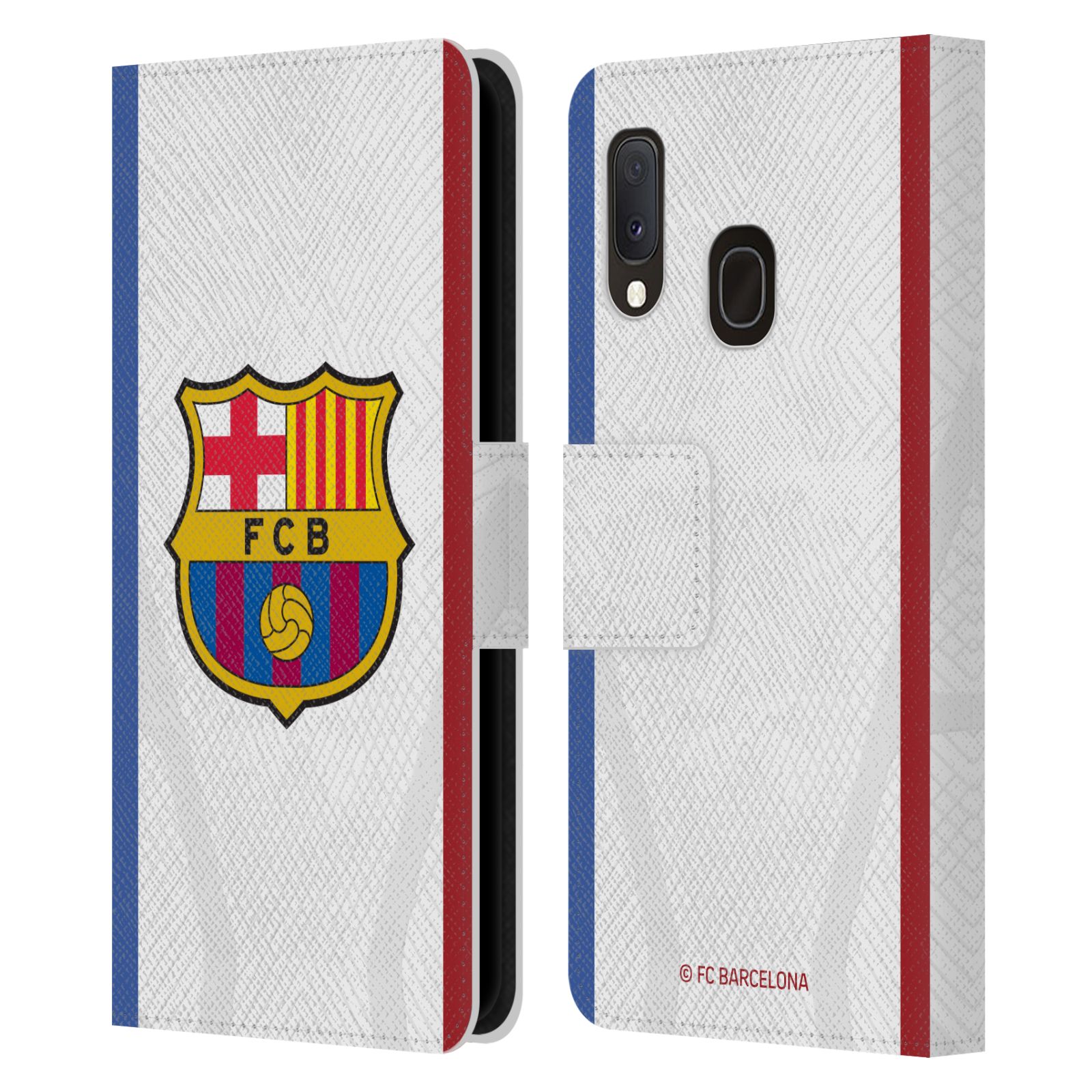Pouzdro na mobil Samsung Galaxy A20E - HEAD CASE - FC Barcelona - Dres hosté 23/24 2