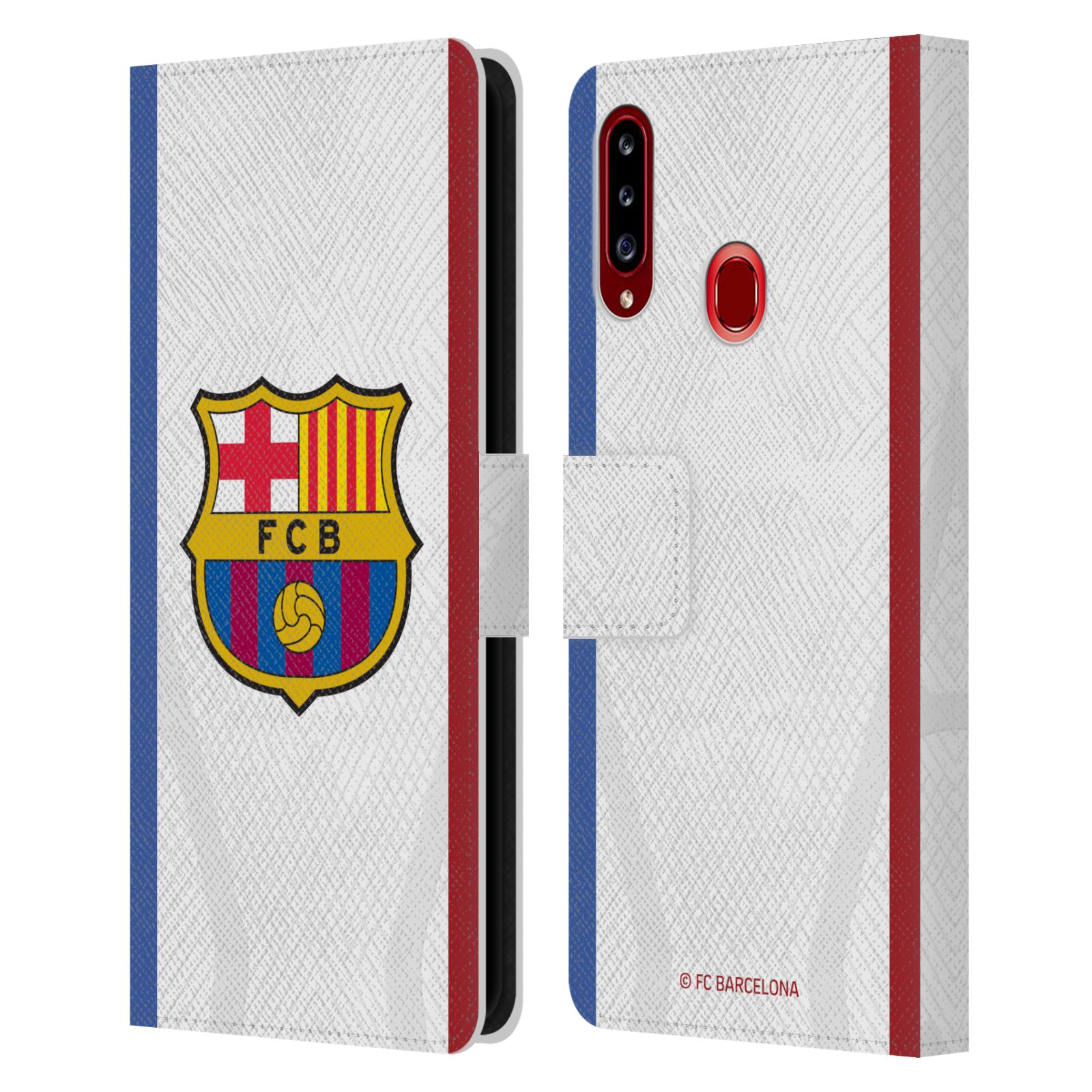 Pouzdro na mobil Samsung Galaxy A20S - HEAD CASE - FC Barcelona - Dres hosté 23/24 2