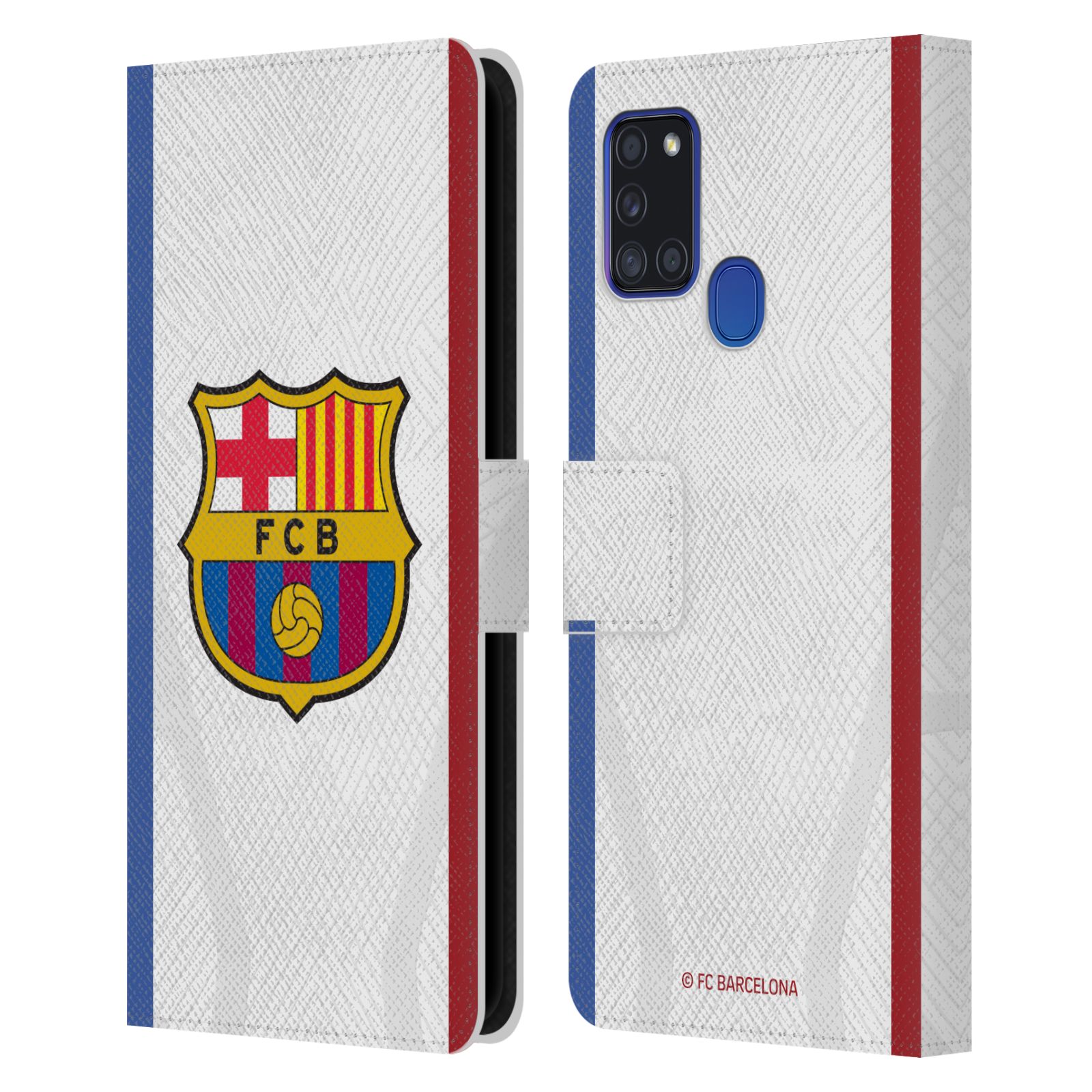 Pouzdro na mobil Samsung Galaxy A21S - HEAD CASE - FC Barcelona - Dres hosté 23/24 2