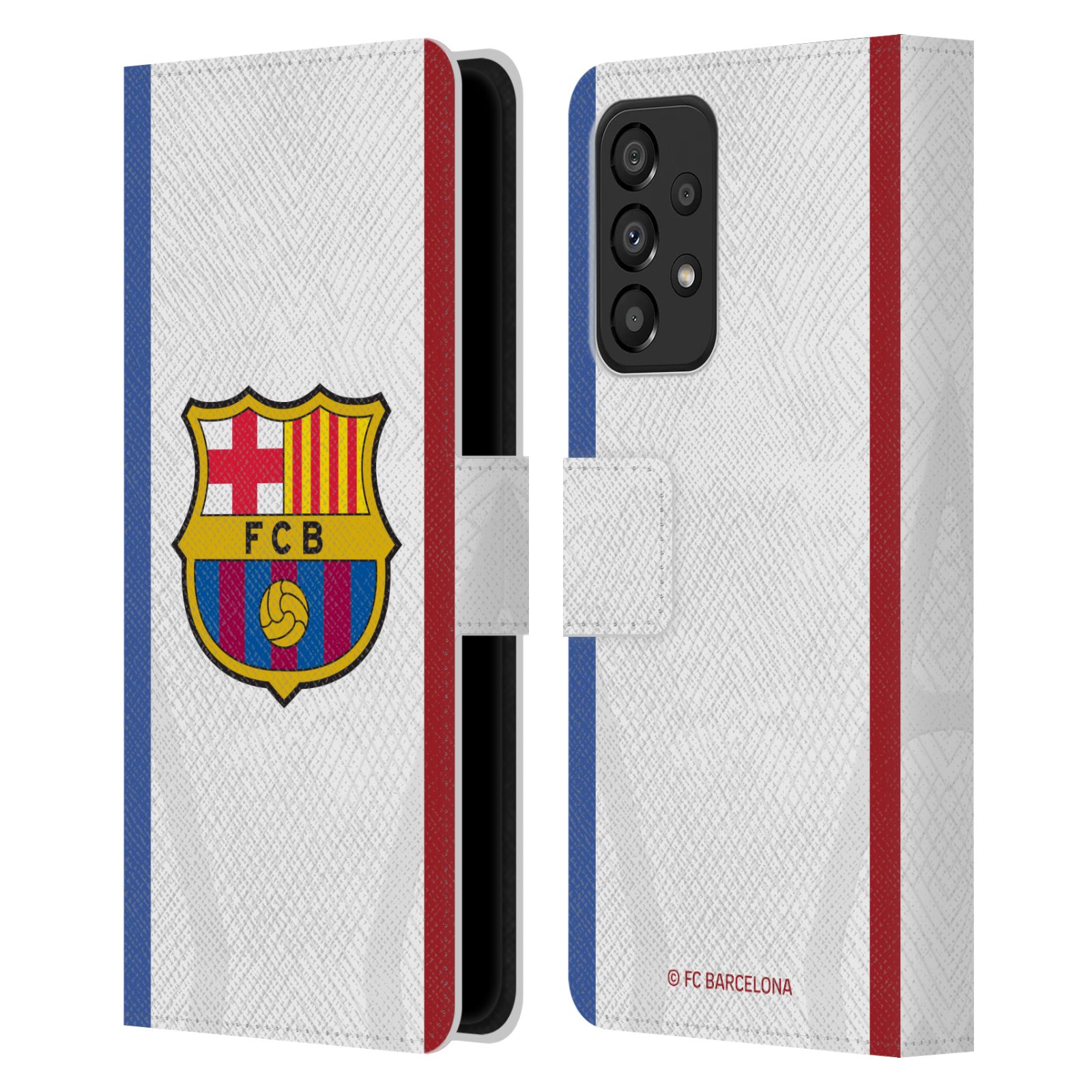 Pouzdro na mobil Samsung Galaxy A33 5G - HEAD CASE - FC Barcelona - Dres hosté 23/24 2
