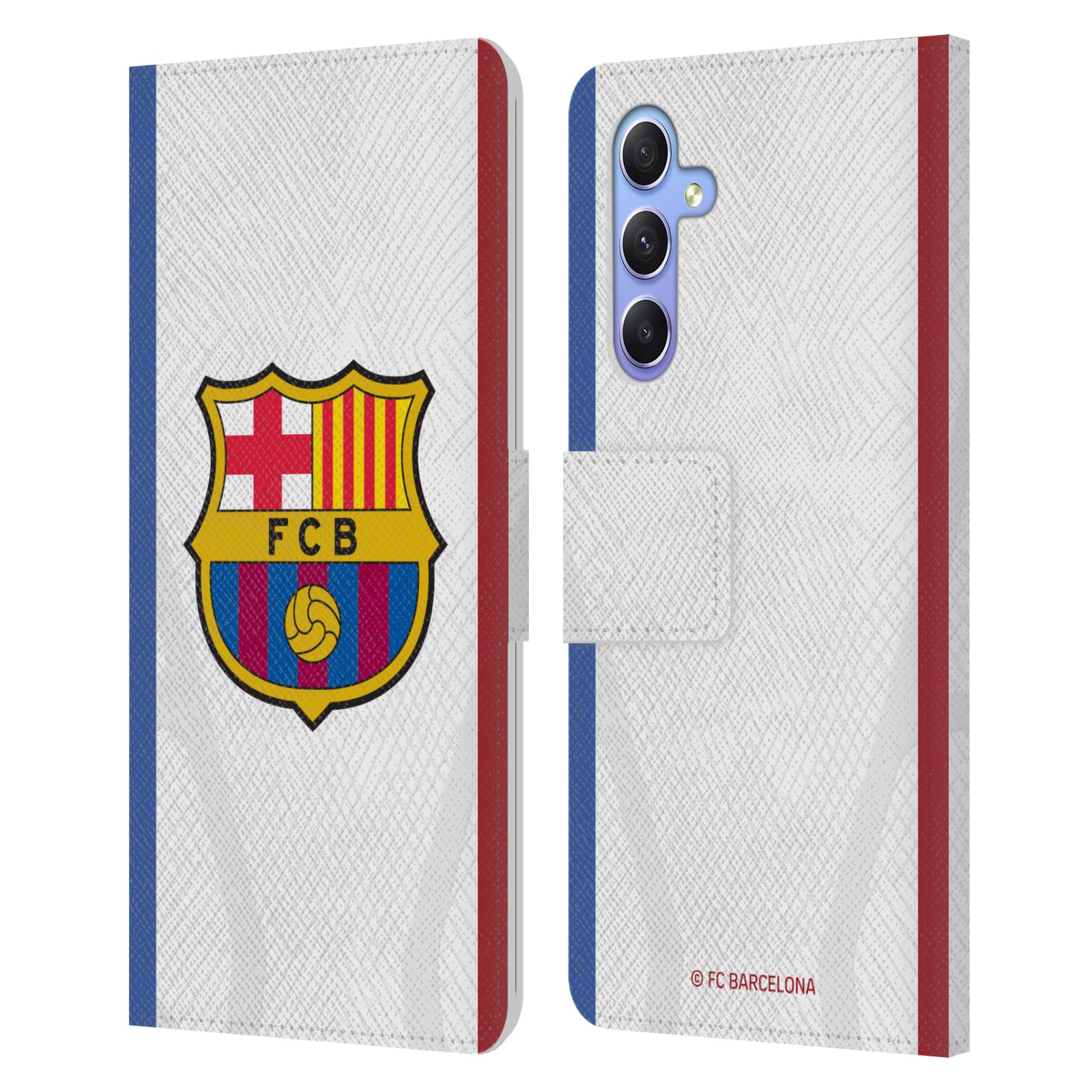 Pouzdro na mobil Samsung Galaxy A34 5G - HEAD CASE - FC Barcelona - Dres hosté 23/24 2
