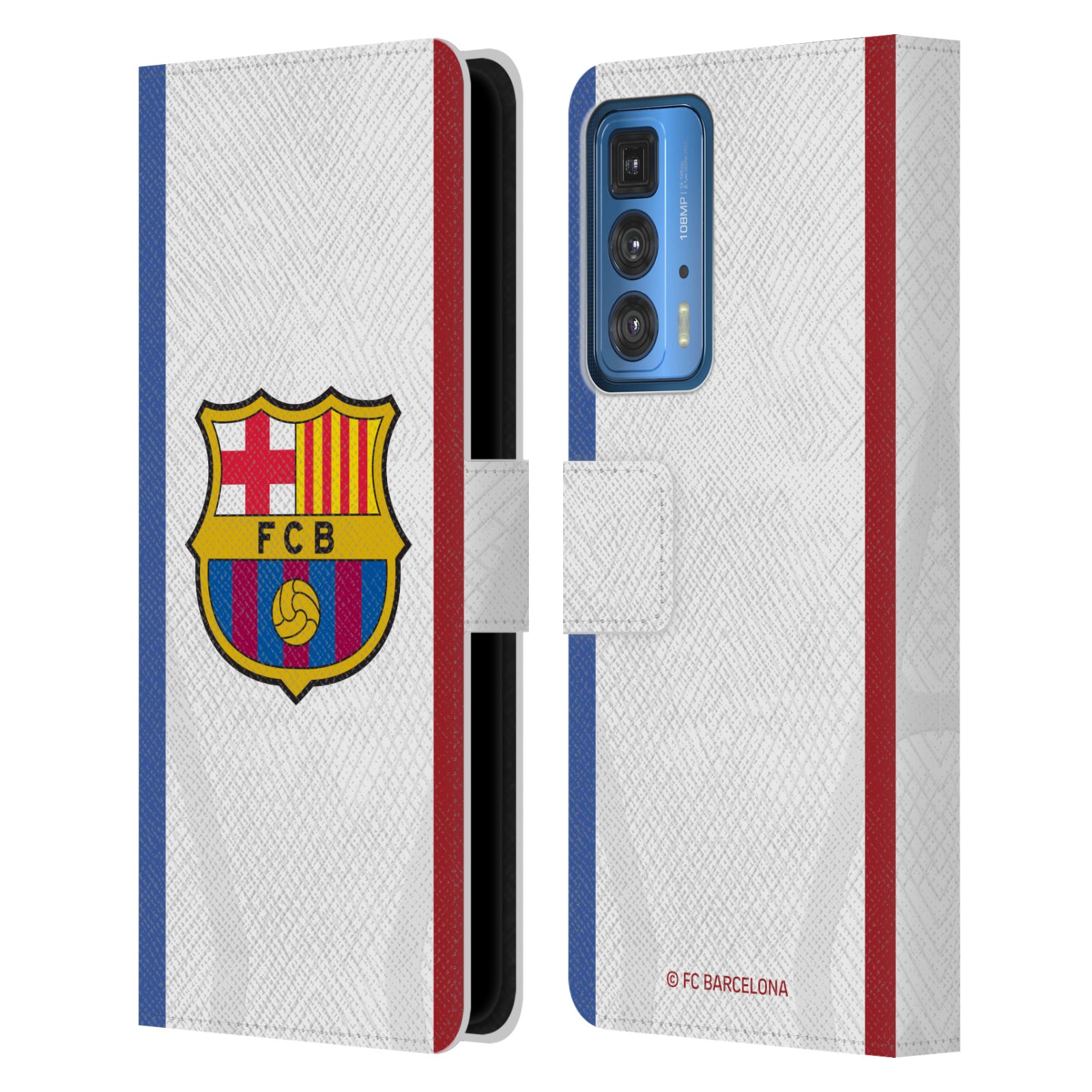 Pouzdro na mobil Motorola EDGE 20 PRO - HEAD CASE - FC Barcelona - Dres hosté 23/24 2