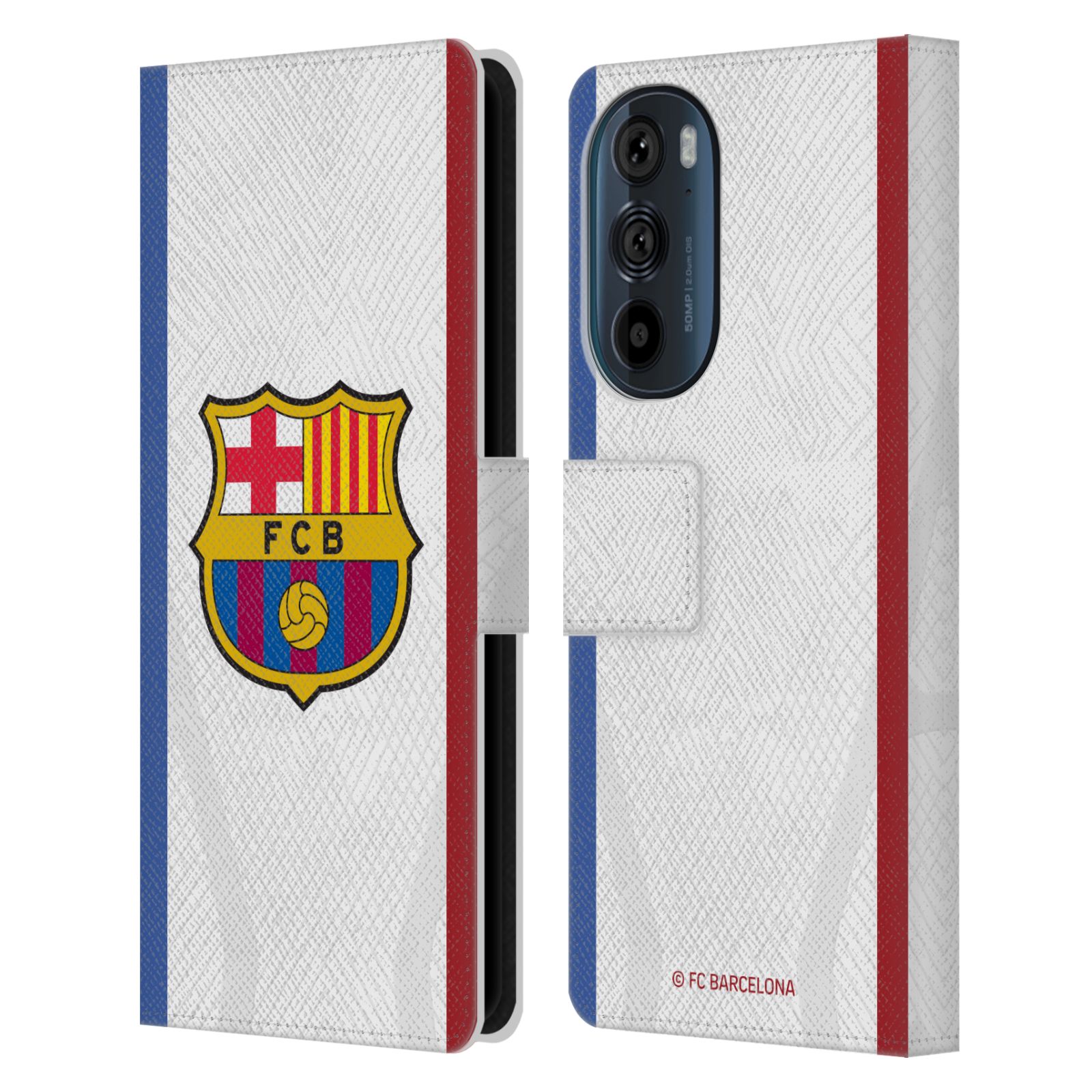 Pouzdro na mobil Motorola EDGE 30 - HEAD CASE - FC Barcelona - Dres hosté 23/24 2