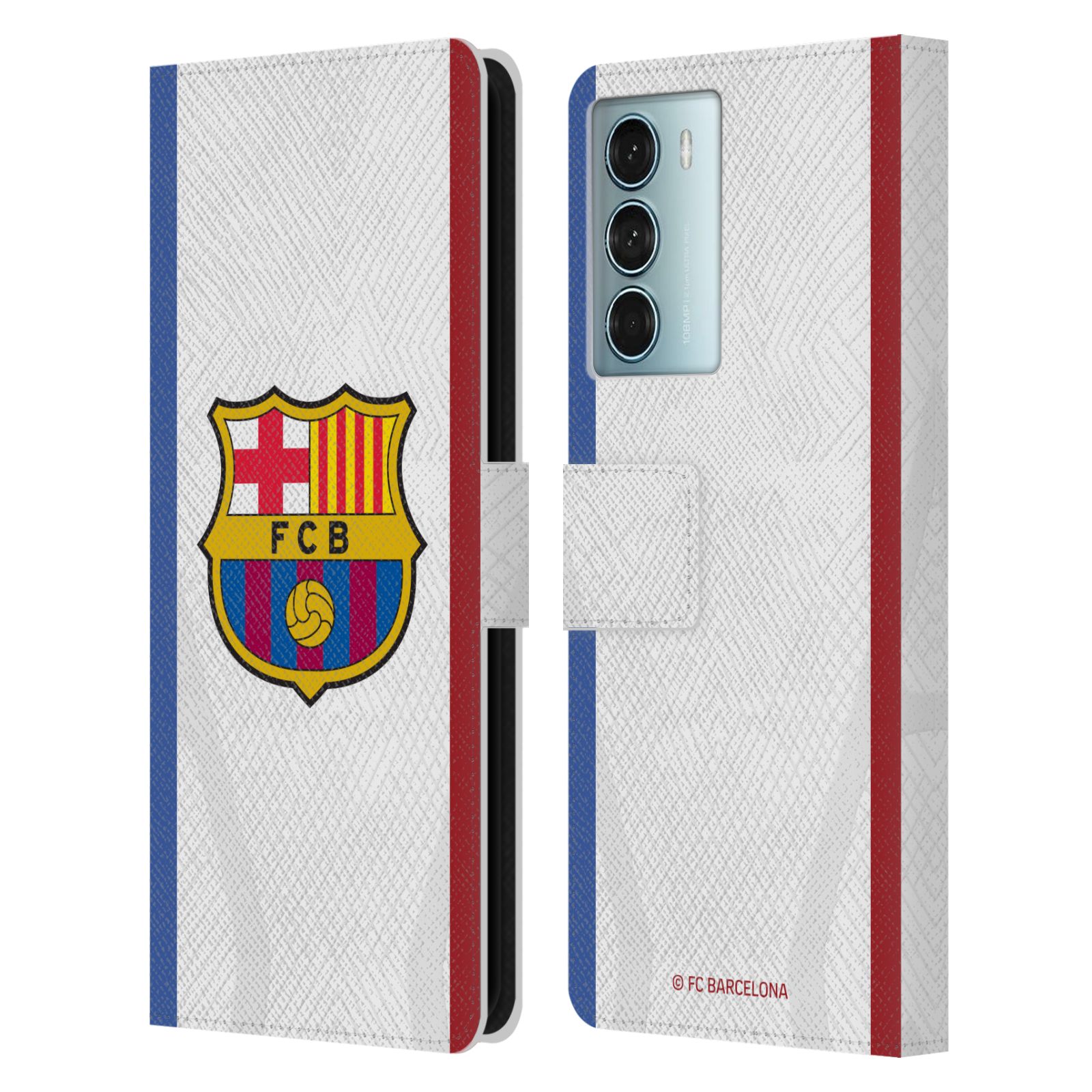 Pouzdro na mobil Motorola Moto G200 5G - HEAD CASE - FC Barcelona - Dres hosté 23/24 2