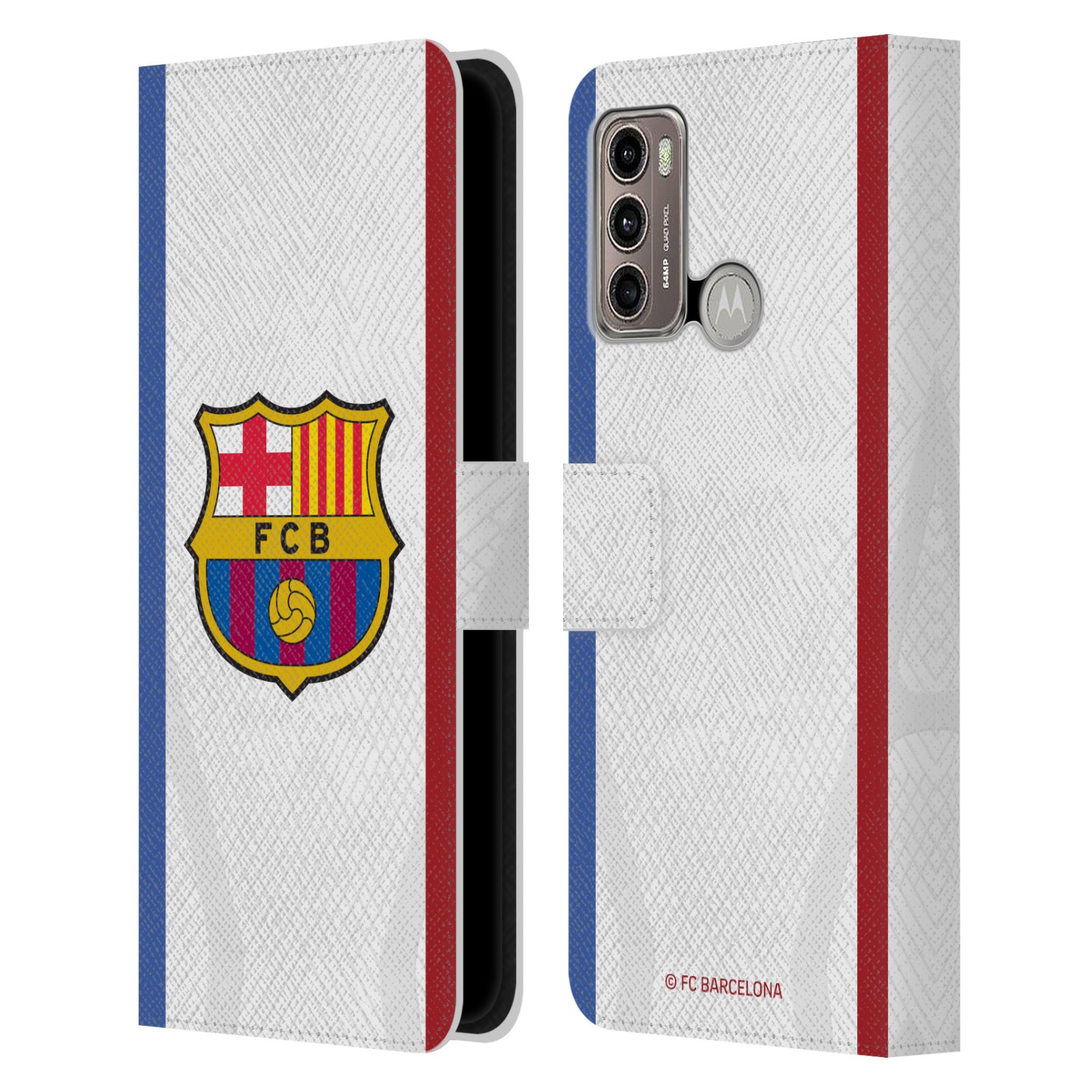 Pouzdro na mobil Motorola Moto G60 - HEAD CASE - FC Barcelona - Dres hosté 23/24 2