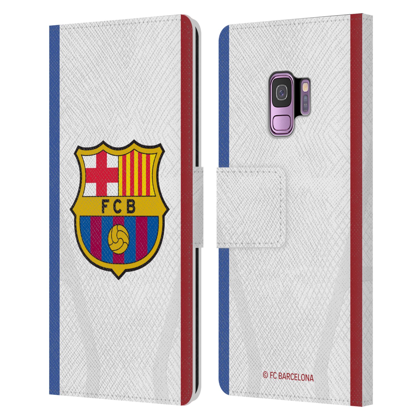 Pouzdro na mobil Samsung Galaxy S9 - HEAD CASE - FC Barcelona - Dres hosté 23/24 2
