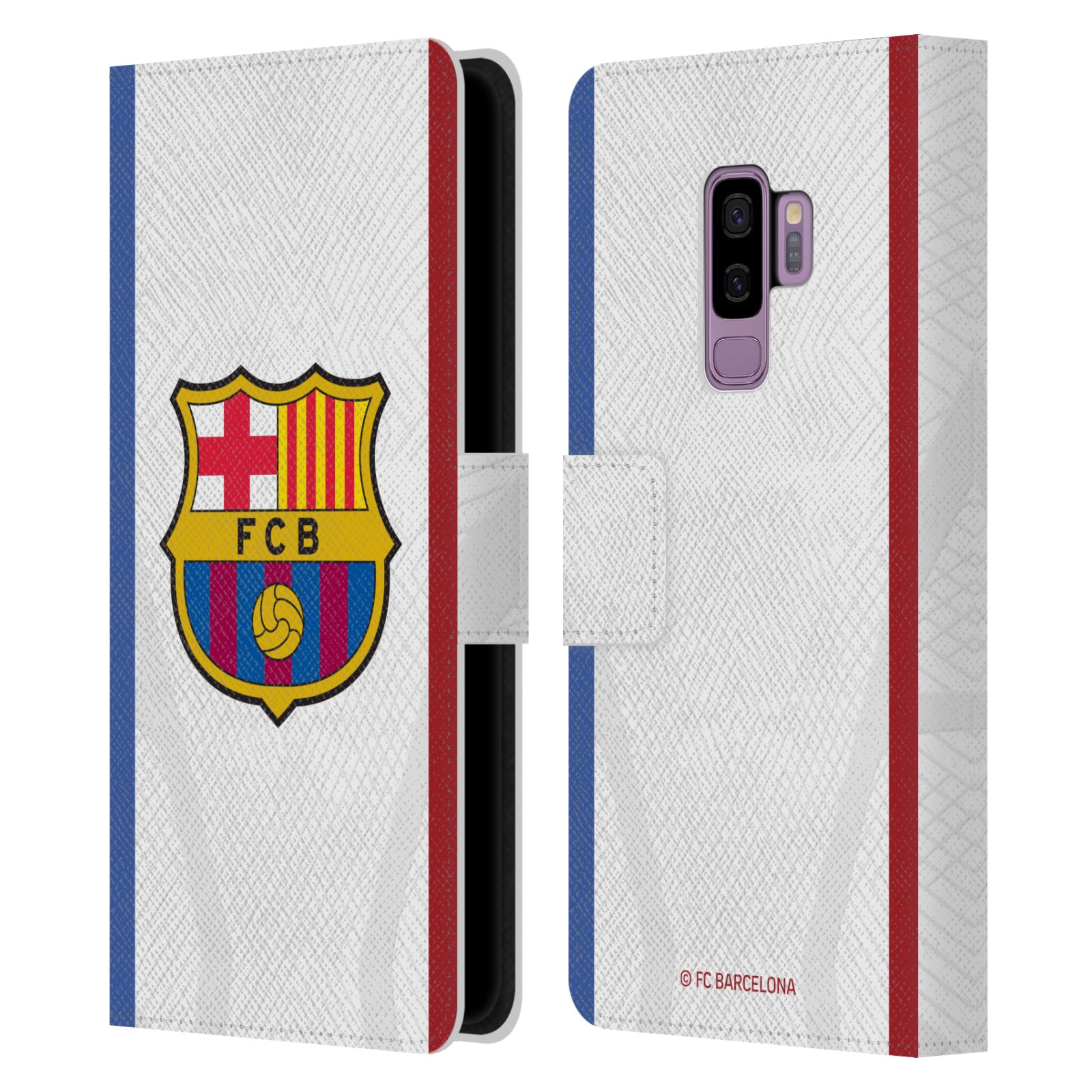 Pouzdro na mobil Samsung Galaxy S9+ / S9 PLUS - HEAD CASE - FC Barcelona - Dres hosté 23/24 2