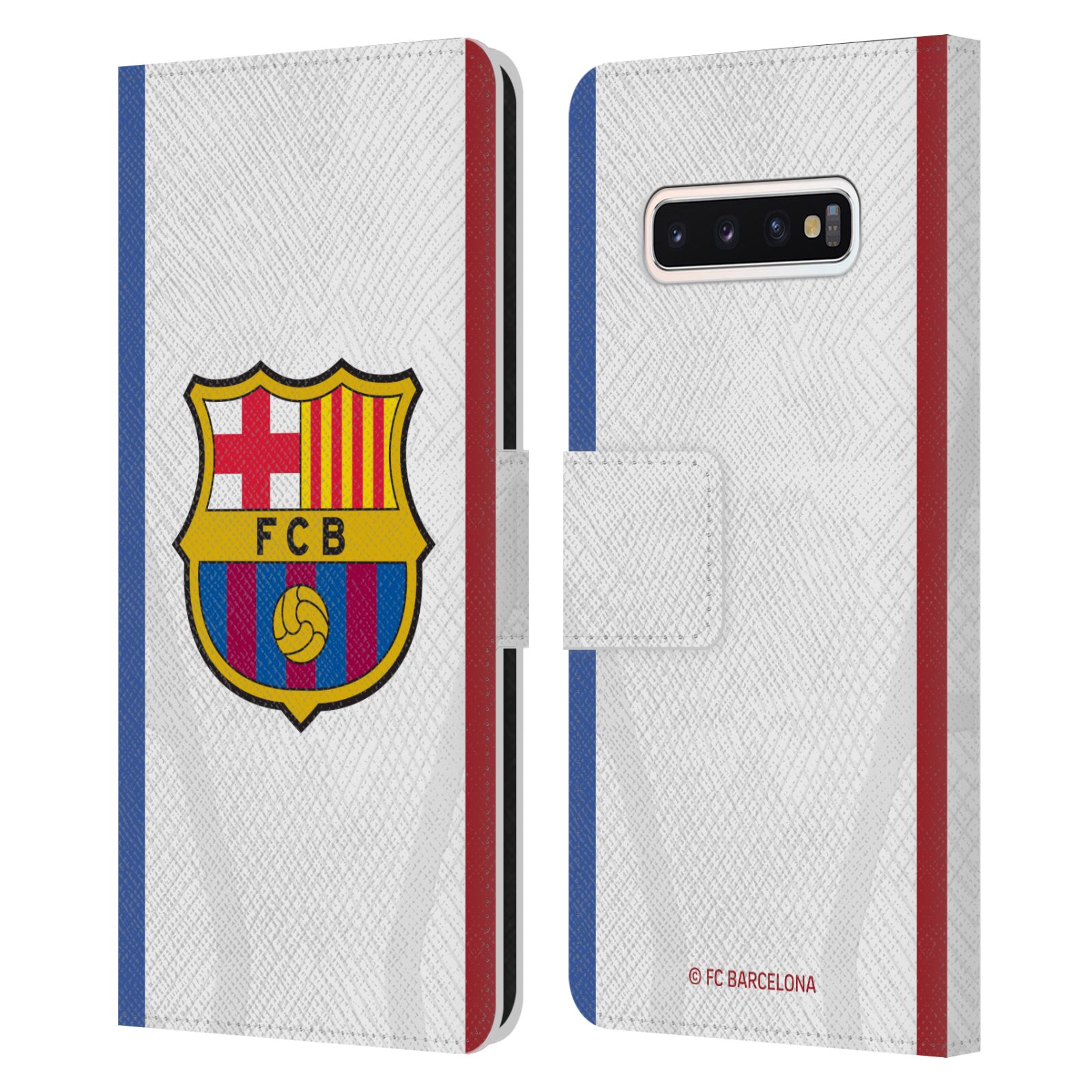 Pouzdro na mobil Samsung Galaxy S10 - HEAD CASE - FC Barcelona - Dres hosté 23/24 2