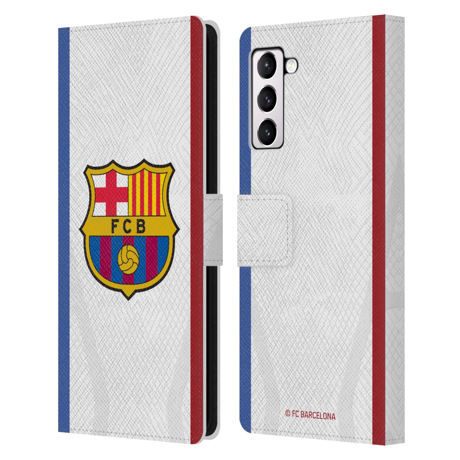 Pouzdro na mobil Samsung Galaxy S21+ 5G  - HEAD CASE - FC Barcelona - Dres hosté 23/24 2