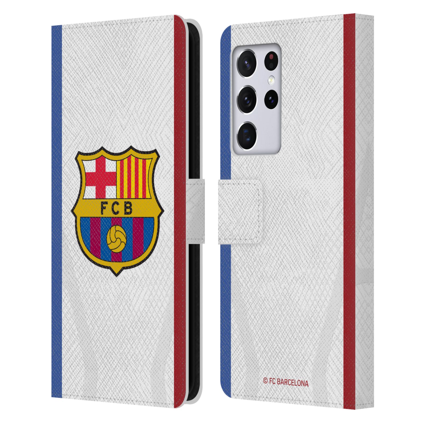 Pouzdro na mobil Samsung Galaxy S21 ULTRA 5G  - HEAD CASE - FC Barcelona - Dres hosté 23/24 2