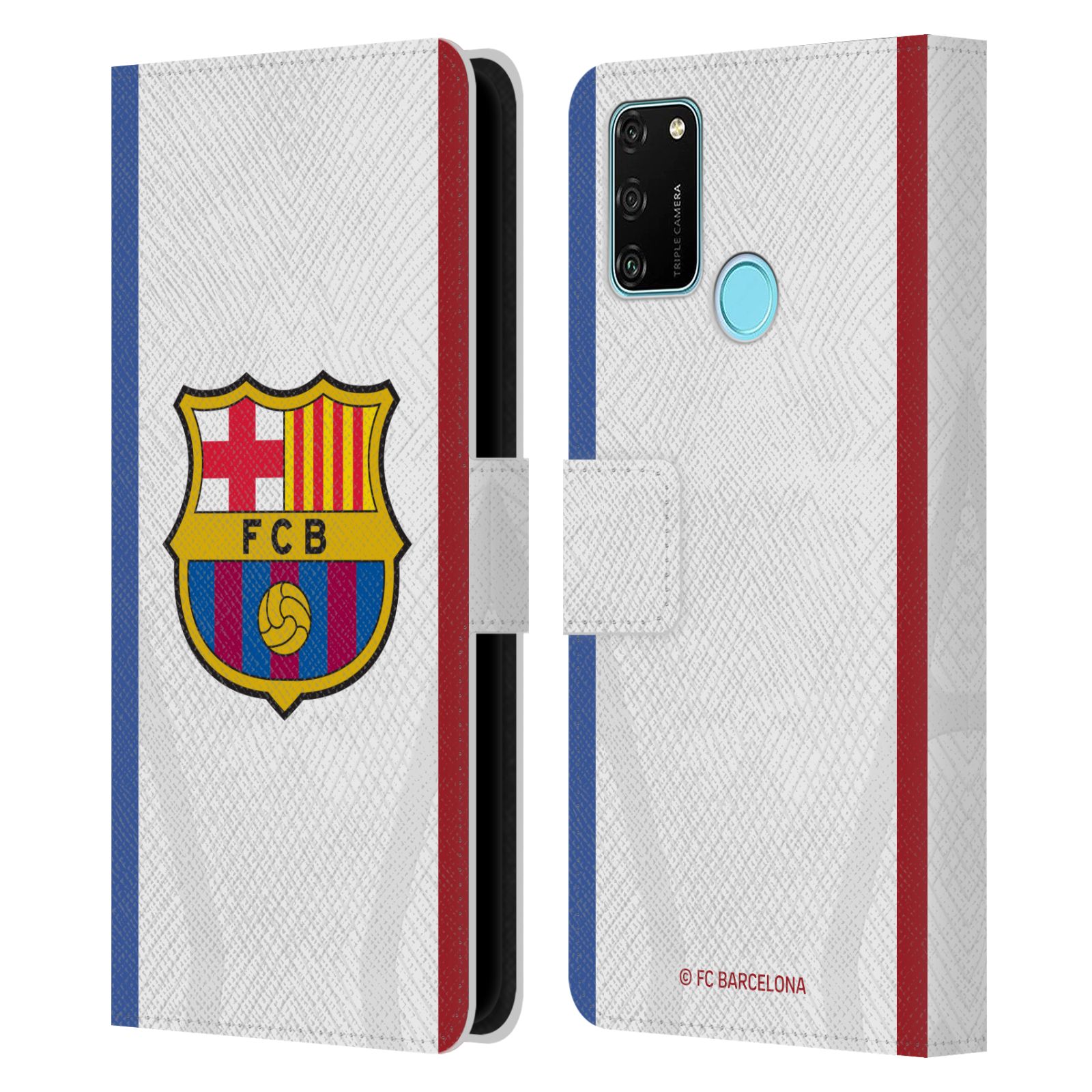 Pouzdro na mobil Honor 9A - HEAD CASE - FC Barcelona - Dres hosté 23/24 2
