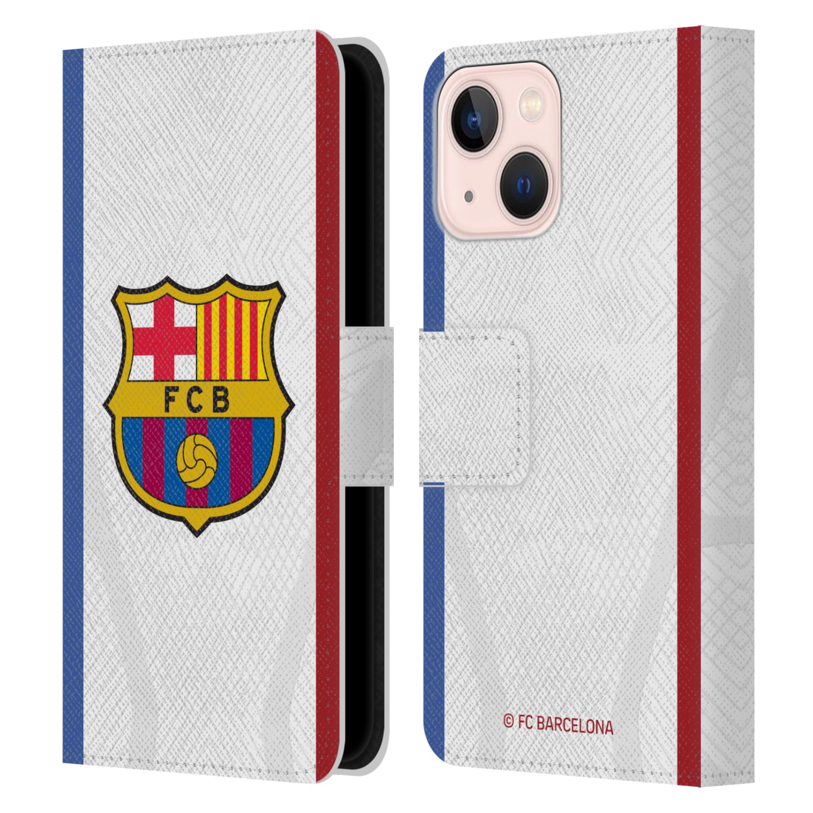 Pouzdro na mobil Apple Iphone 13 MINI - HEAD CASE - FC Barcelona - Dres hosté 23/24 2