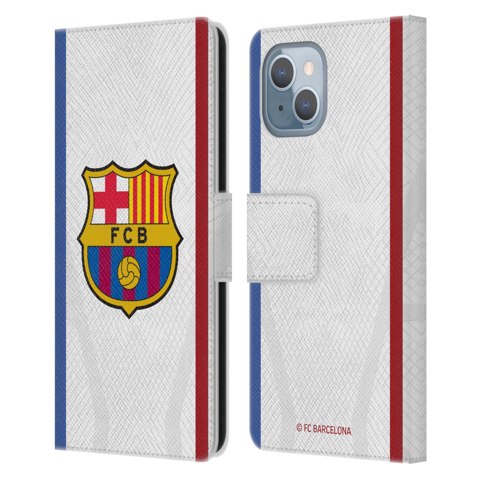 Pouzdro na mobil Apple Iphone 14 - HEAD CASE - FC Barcelona - Dres hosté 23/24 2