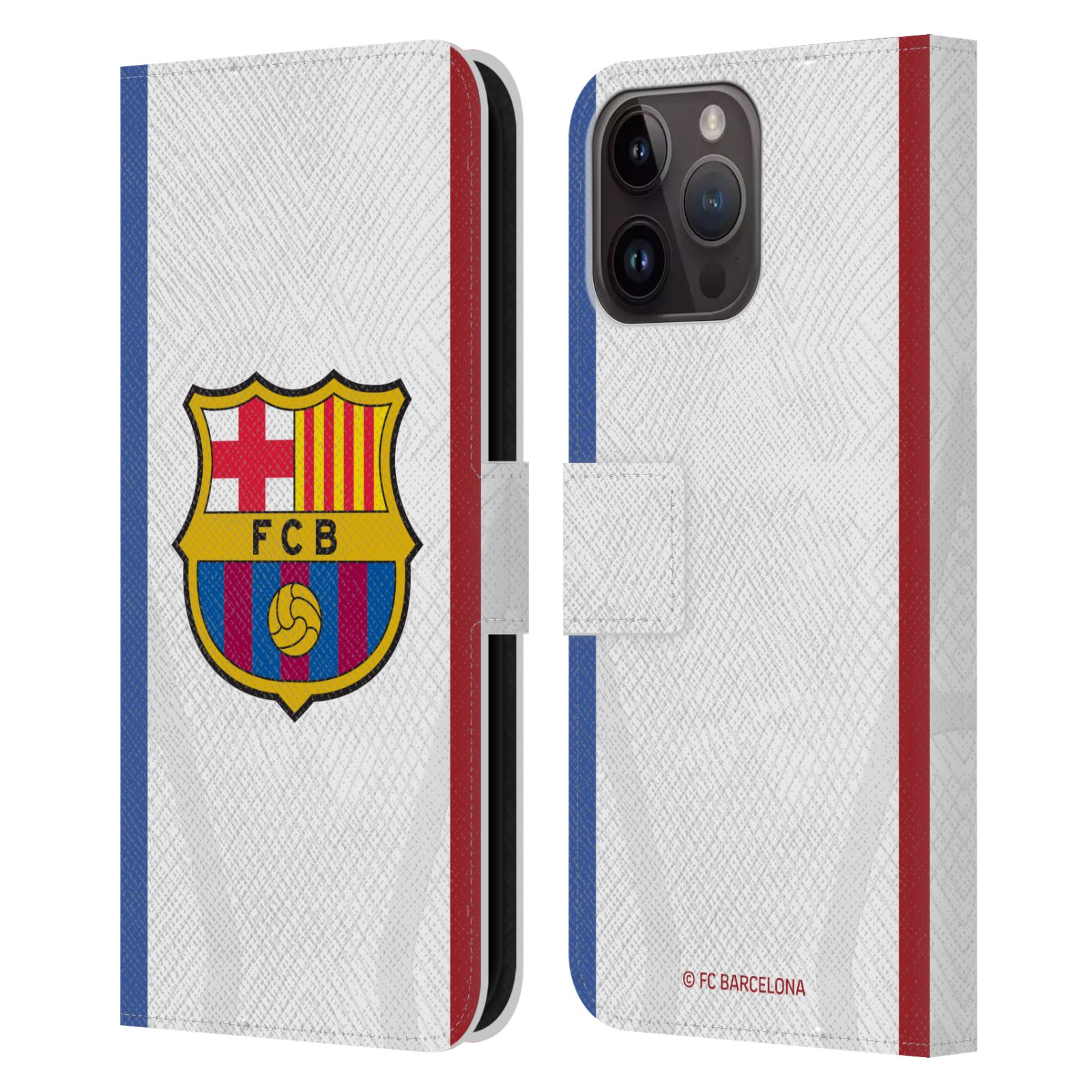 Pouzdro na mobil Apple Iphone 15 PRO MAX - HEAD CASE - FC Barcelona - Dres hosté 23/24 2