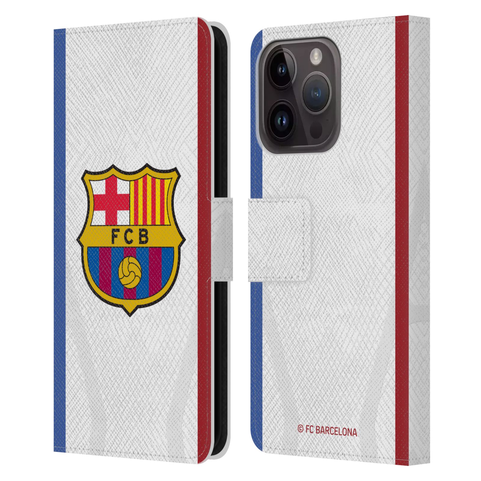 Pouzdro na mobil Apple Iphone 15 PRO - HEAD CASE - FC Barcelona - Dres hosté 23/24 2