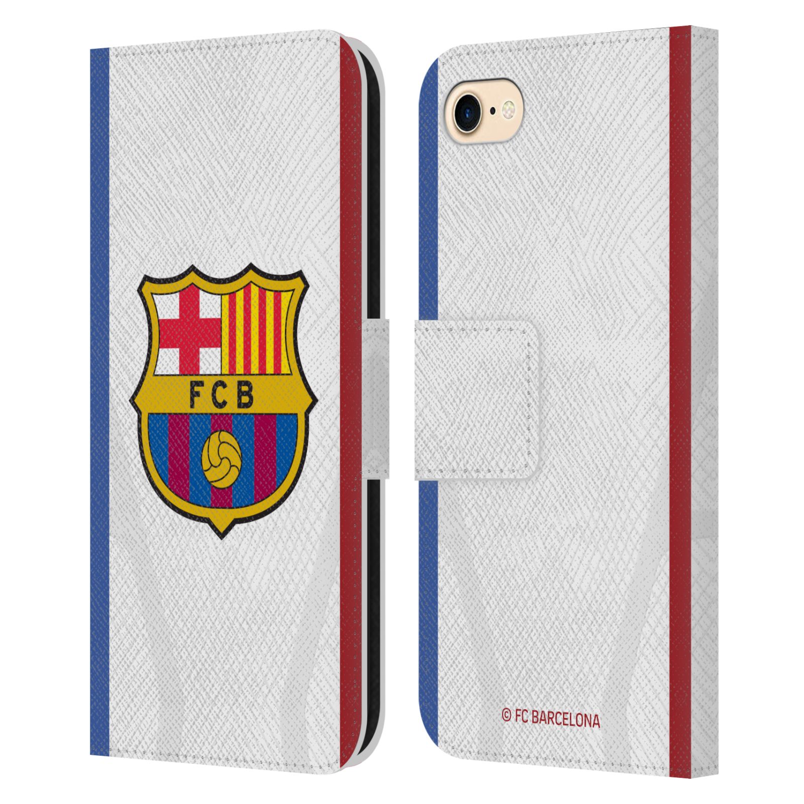 Pouzdro na mobil Apple Iphone 7/8/SE2020 - HEAD CASE - FC Barcelona - Dres hosté 23/24 2