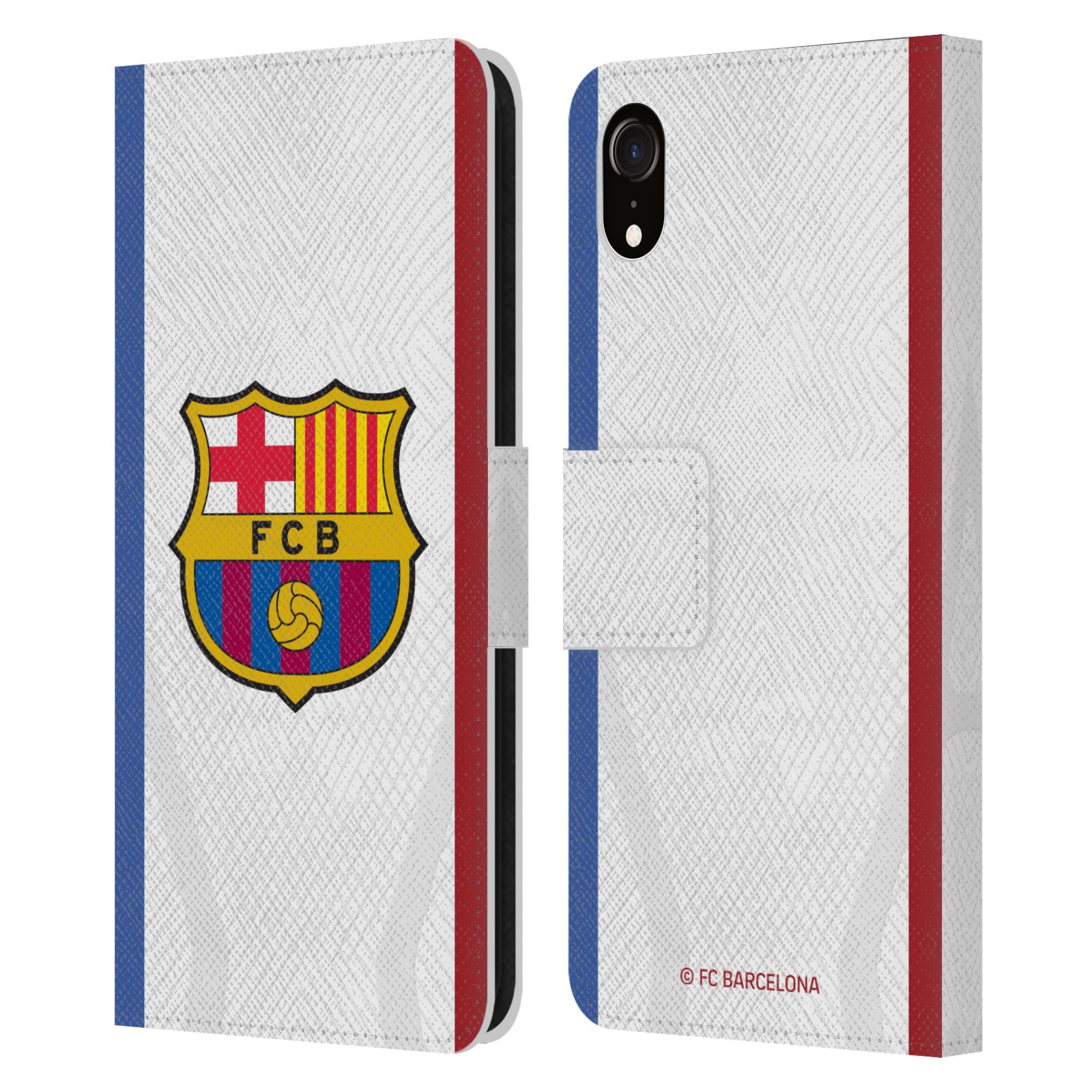 Pouzdro na mobil Apple Iphone XR - HEAD CASE - FC Barcelona - Dres hosté 23/24 2