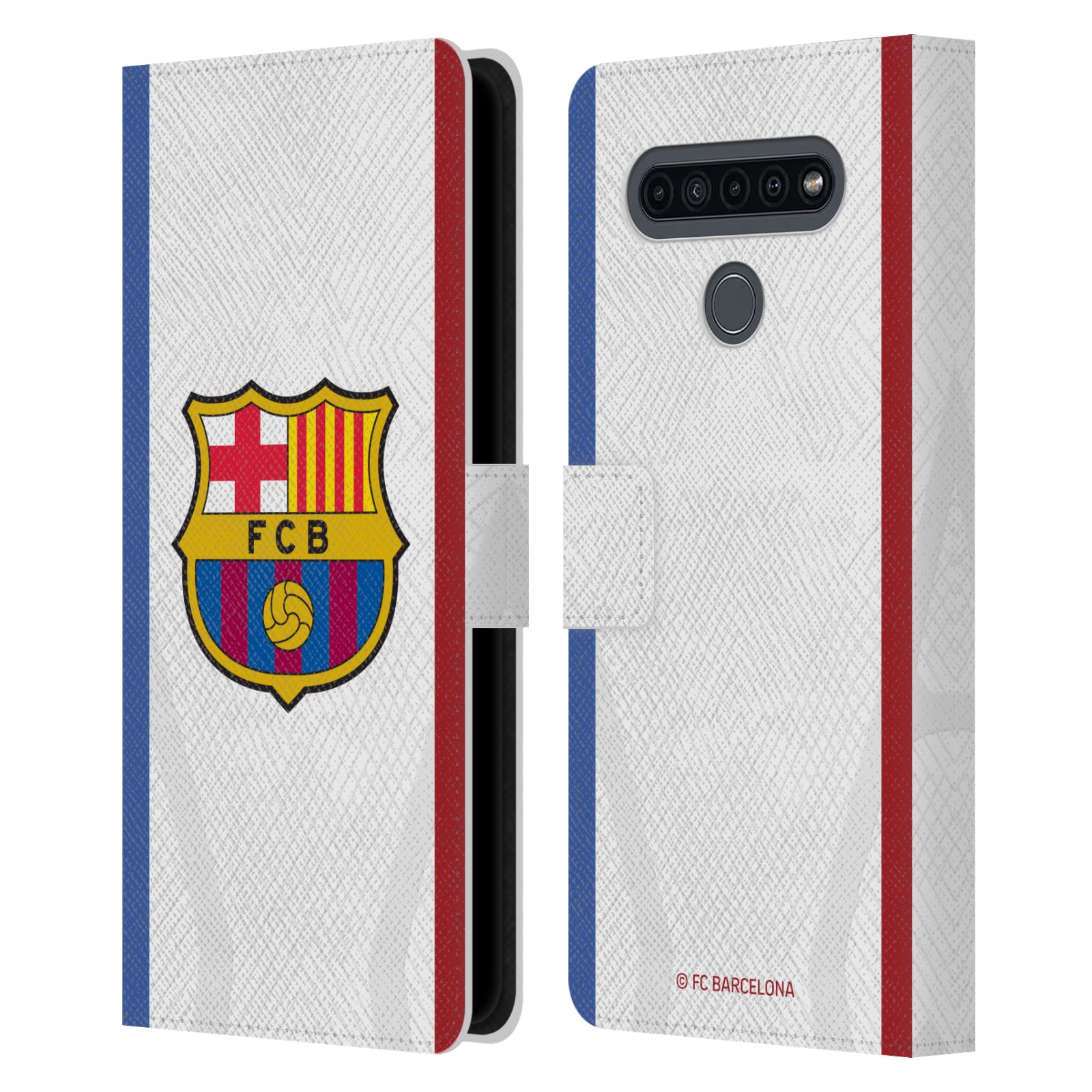 Pouzdro na mobil LG K41s  - HEAD CASE - FC Barcelona - Dres hosté 23/24 2