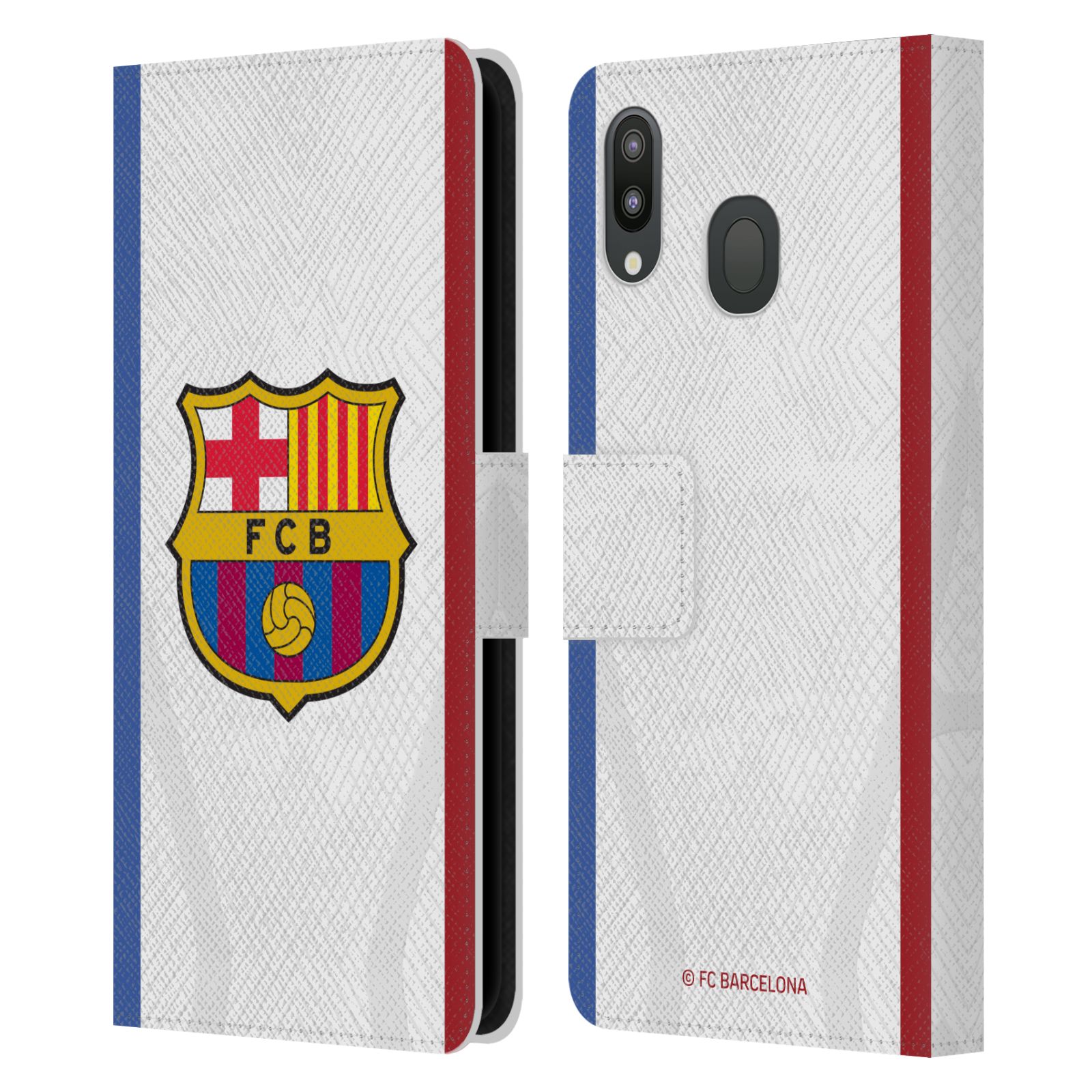 Pouzdro na mobil Samsung Galaxy M20 - HEAD CASE - FC Barcelona - Dres hosté 23/24 2