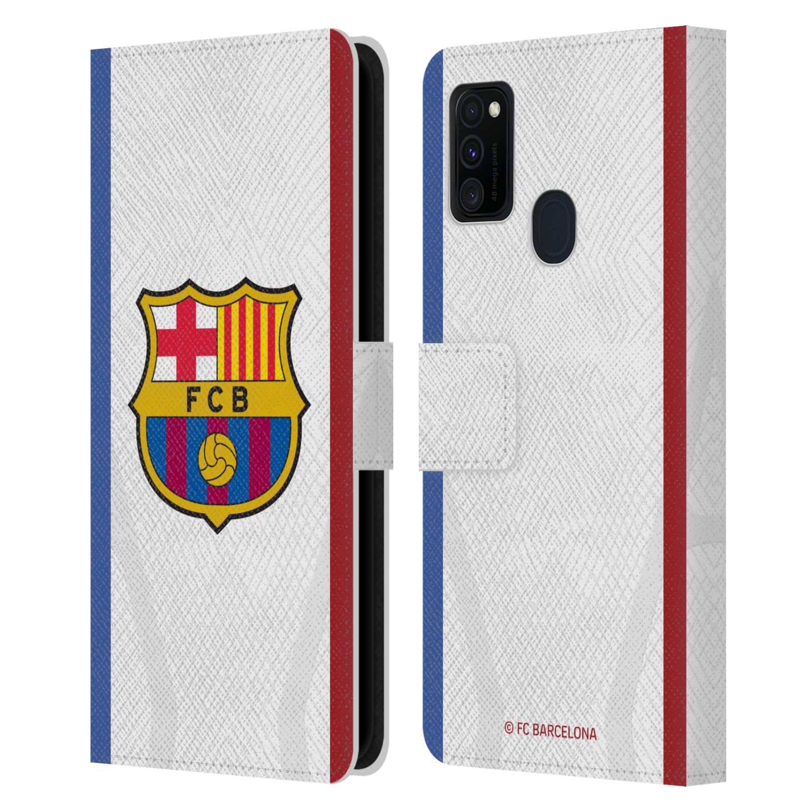 Pouzdro na mobil Samsung Galaxy M21 - HEAD CASE - FC Barcelona - Dres hosté 23/24 2