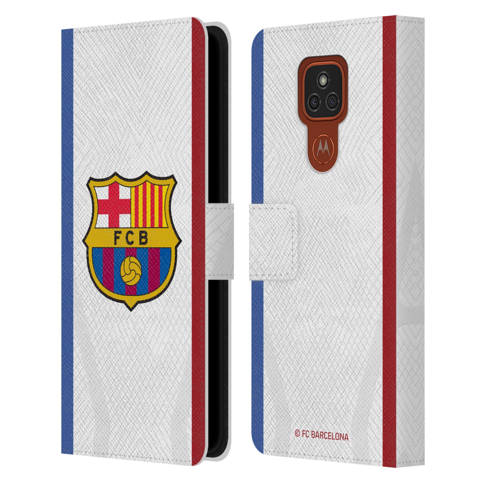 Pouzdro na mobil Motorola Moto E7 Plus - HEAD CASE - FC Barcelona - Dres hosté 23/24 2