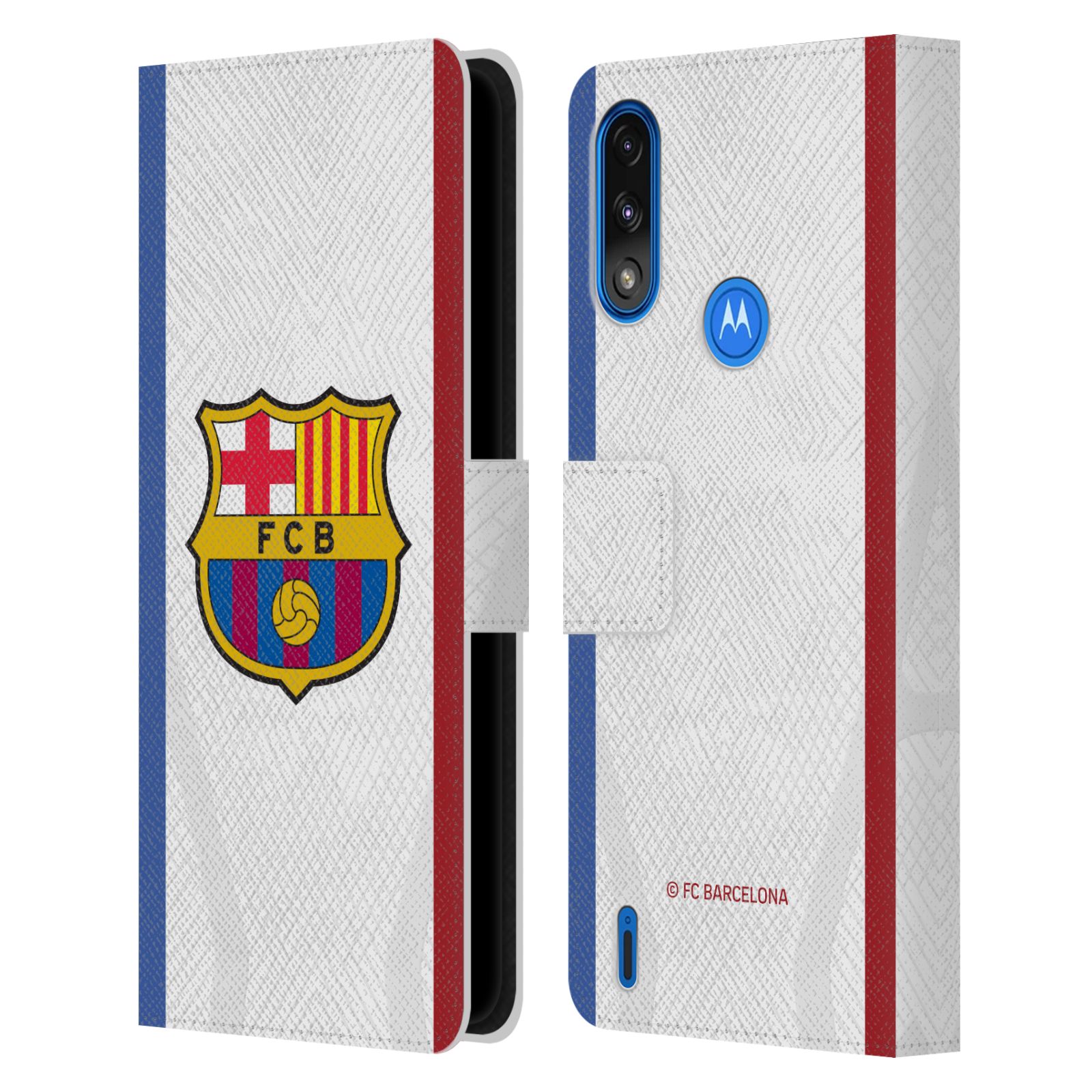 Pouzdro na mobil Motorola Moto E7 POWER - HEAD CASE - FC Barcelona - Dres hosté 23/24 2