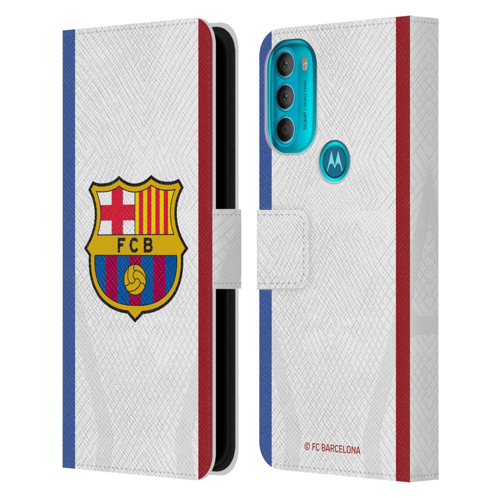 Pouzdro na mobil Motorola Moto G71 5G - HEAD CASE - FC Barcelona - Dres hosté 23/24 2