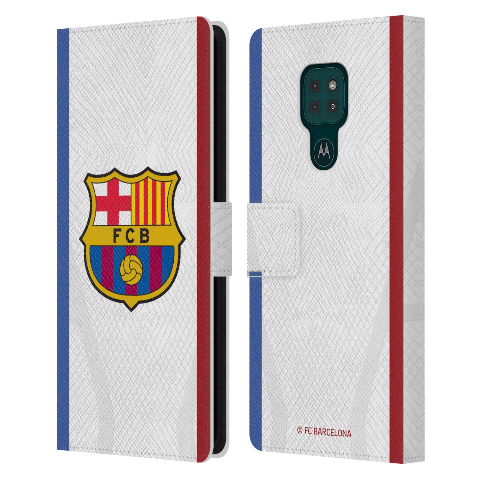 Pouzdro na mobil Motorola Moto G9 PLAY - HEAD CASE - FC Barcelona - Dres hosté 23/24 2