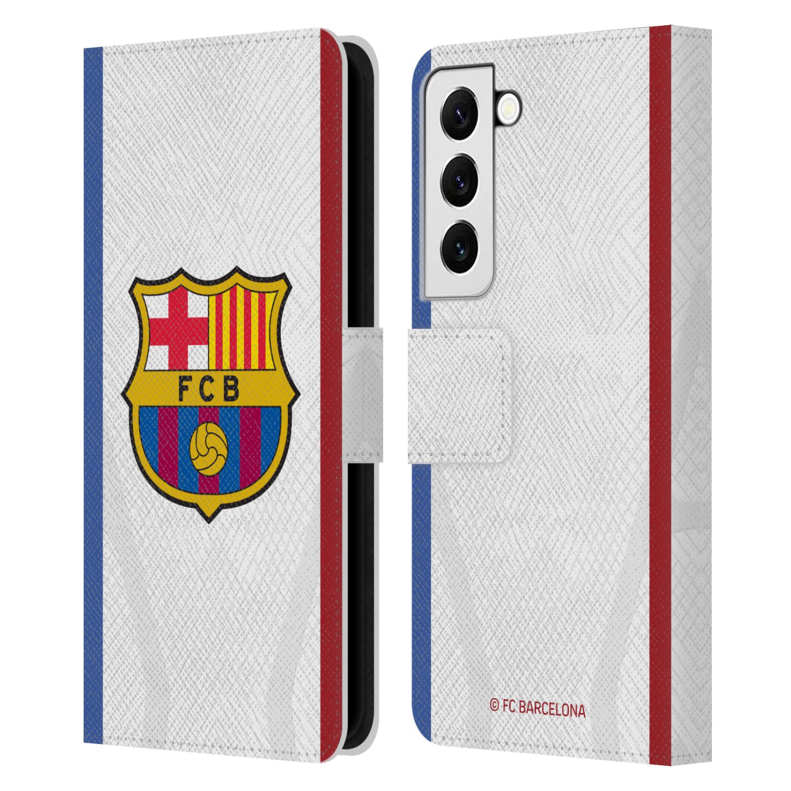 Pouzdro na mobil Samsung Galaxy S22 5G - HEAD CASE - FC Barcelona - Dres hosté 23/24 2