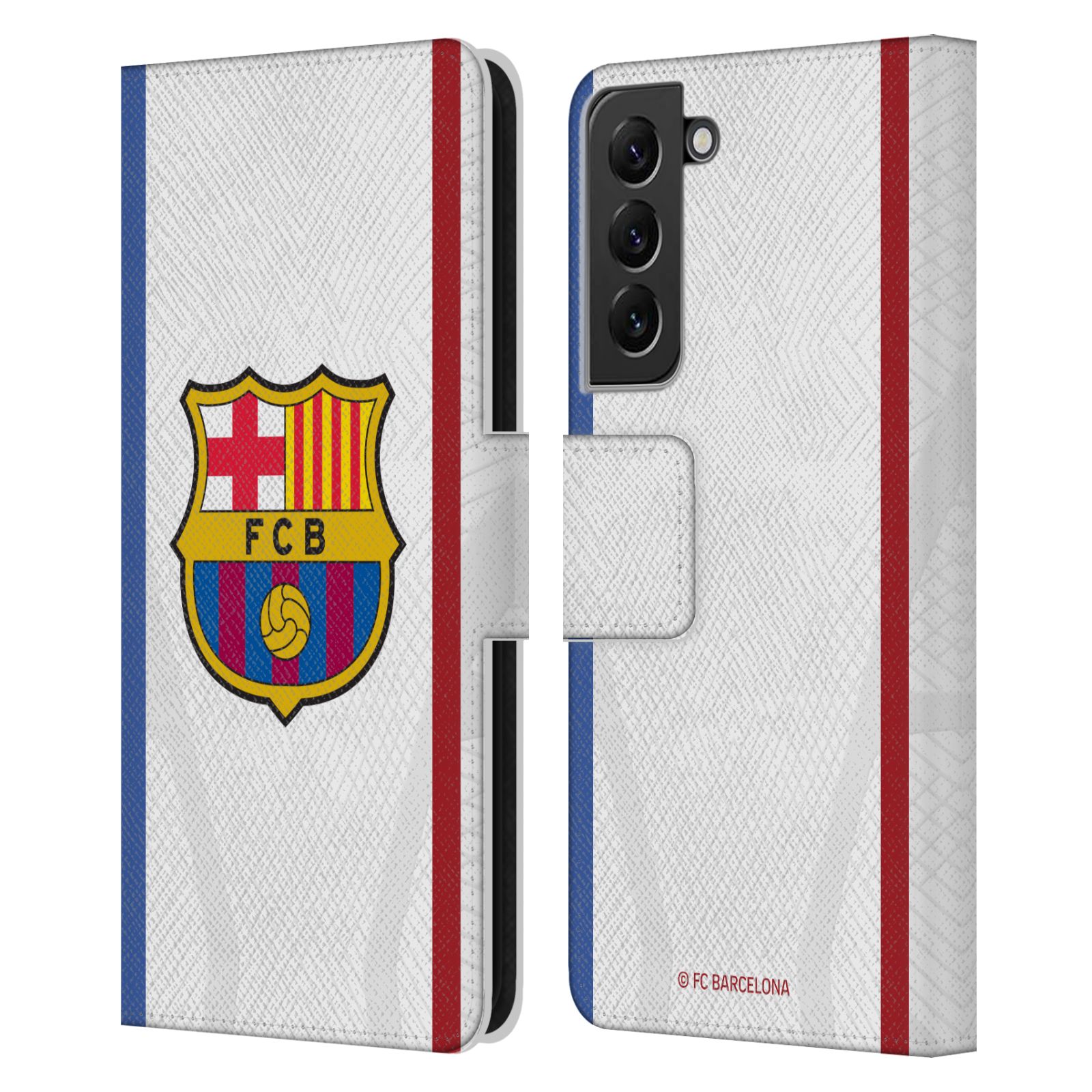 Pouzdro na mobil Samsung Galaxy S22+ 5G - HEAD CASE - FC Barcelona - Dres hosté 23/24 2
