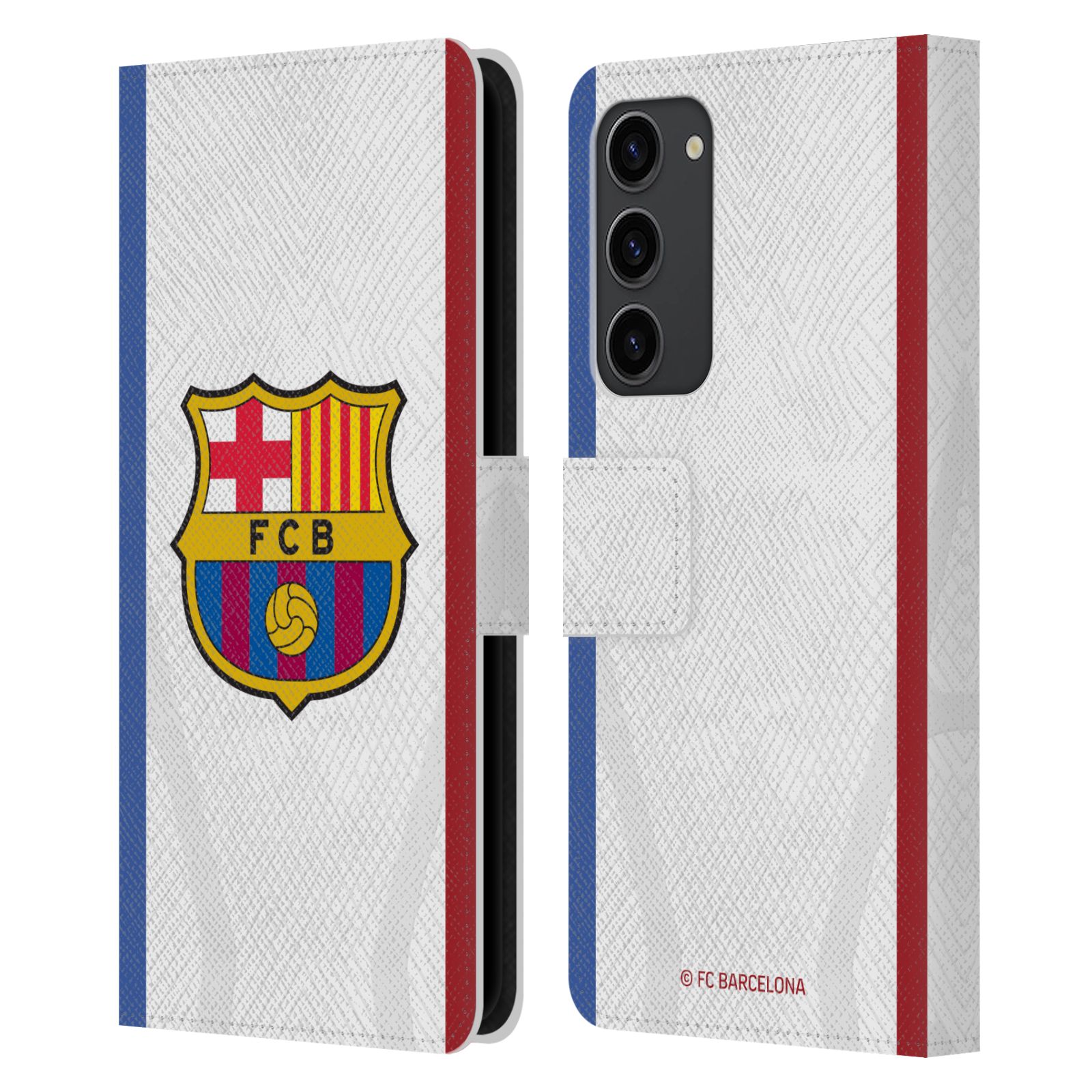 Pouzdro na mobil Samsung Galaxy S23+ 5G - HEAD CASE - FC Barcelona - Dres hosté 23/24 2